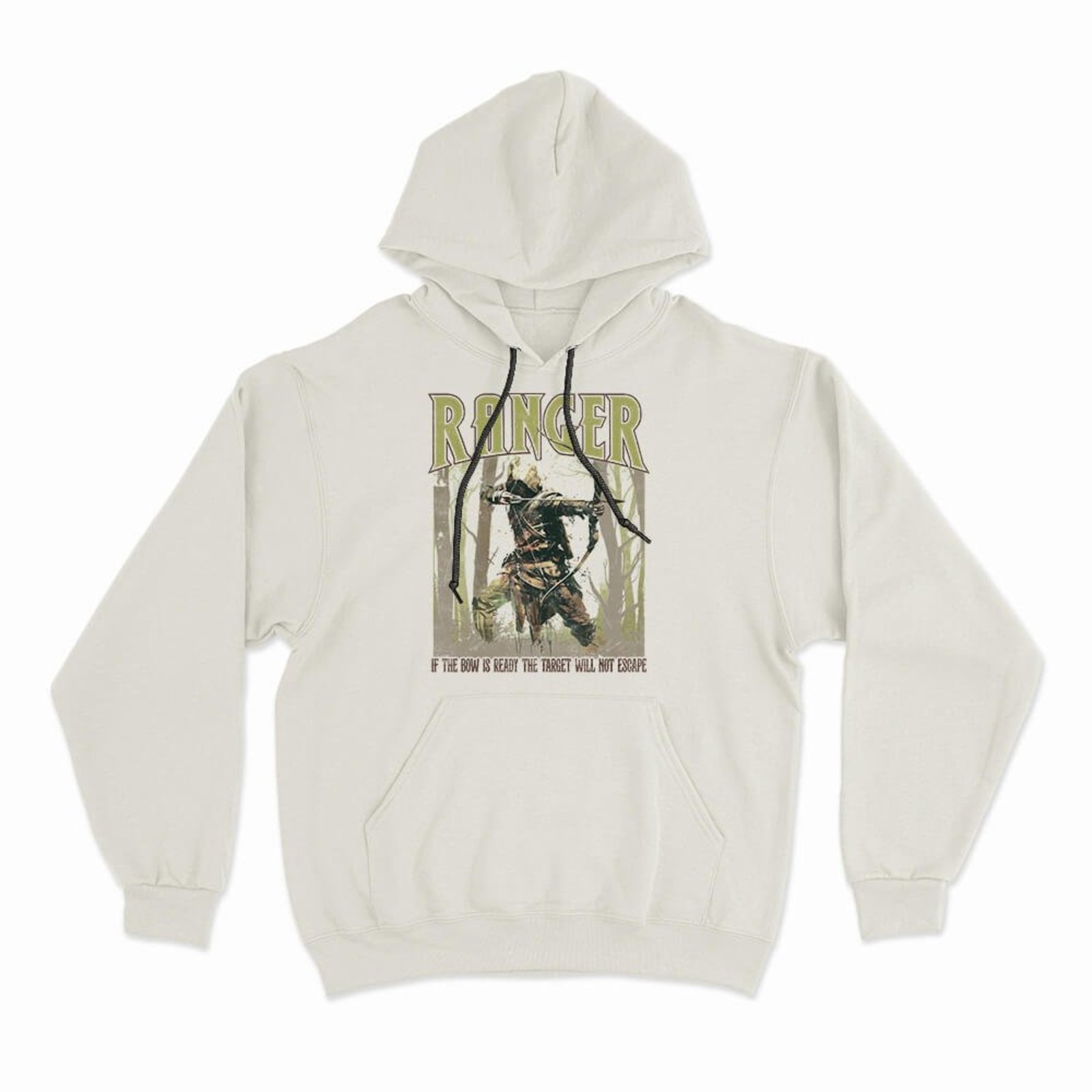 Moletom Com Capuz Ranger - Off White - Casual - Studio Geek