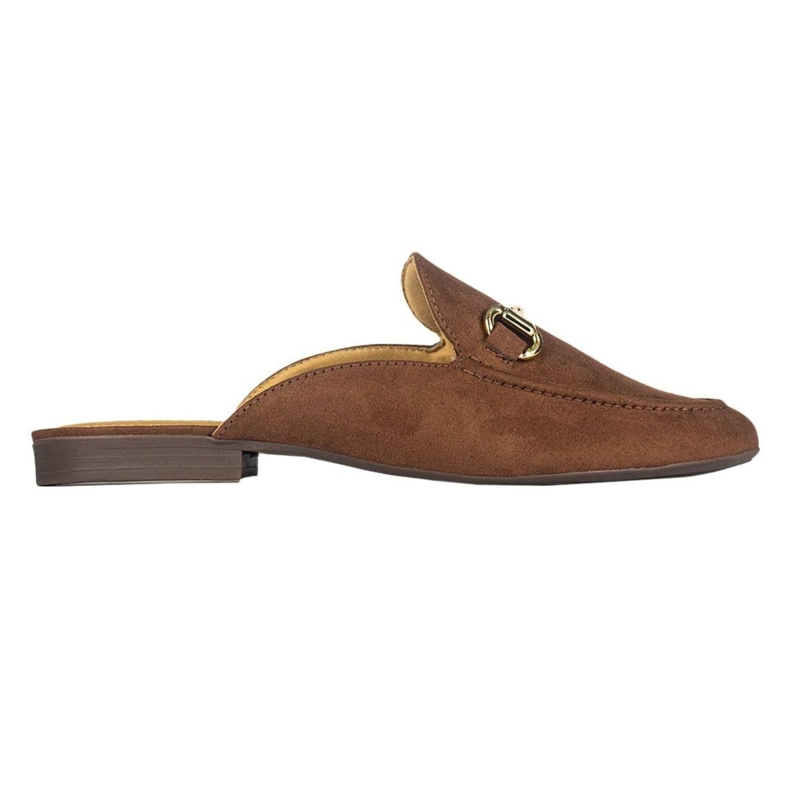 Mocassim Mule Anacapri Bridão Essencial Marrom
