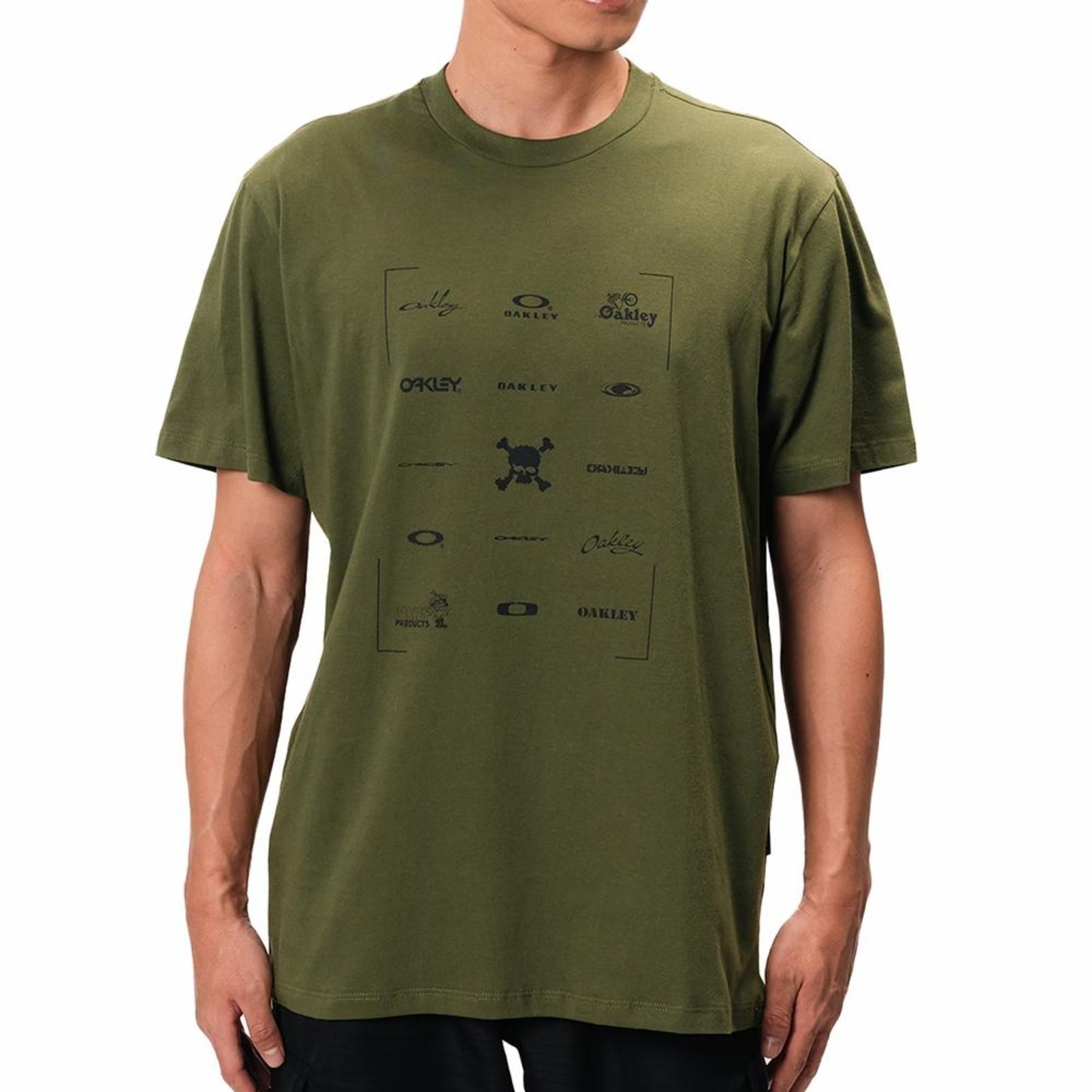 Camiseta Oakley Logomania WT25 Masculina Fern