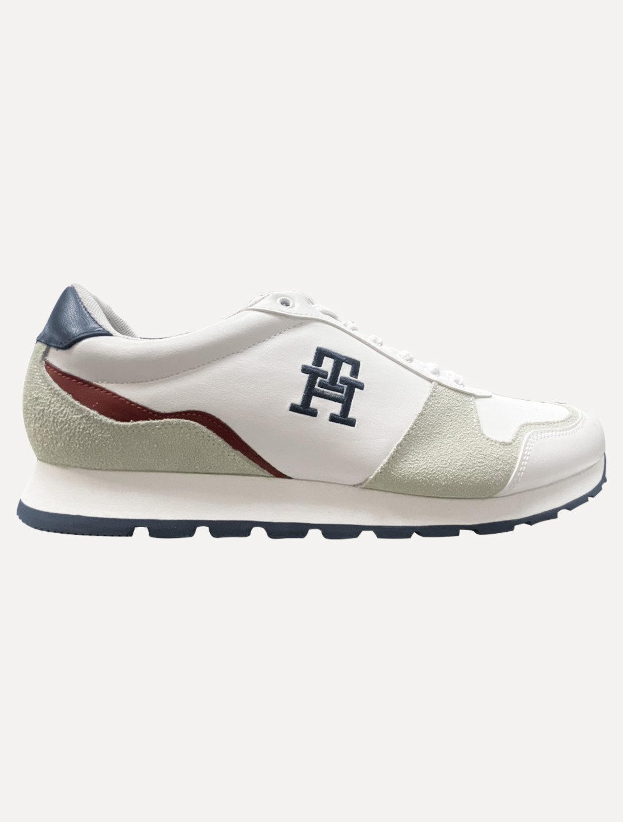 Vista 2 Tênis Tommy Hilfiger Masculino New Dorian branco Tommy Hilfiger branco