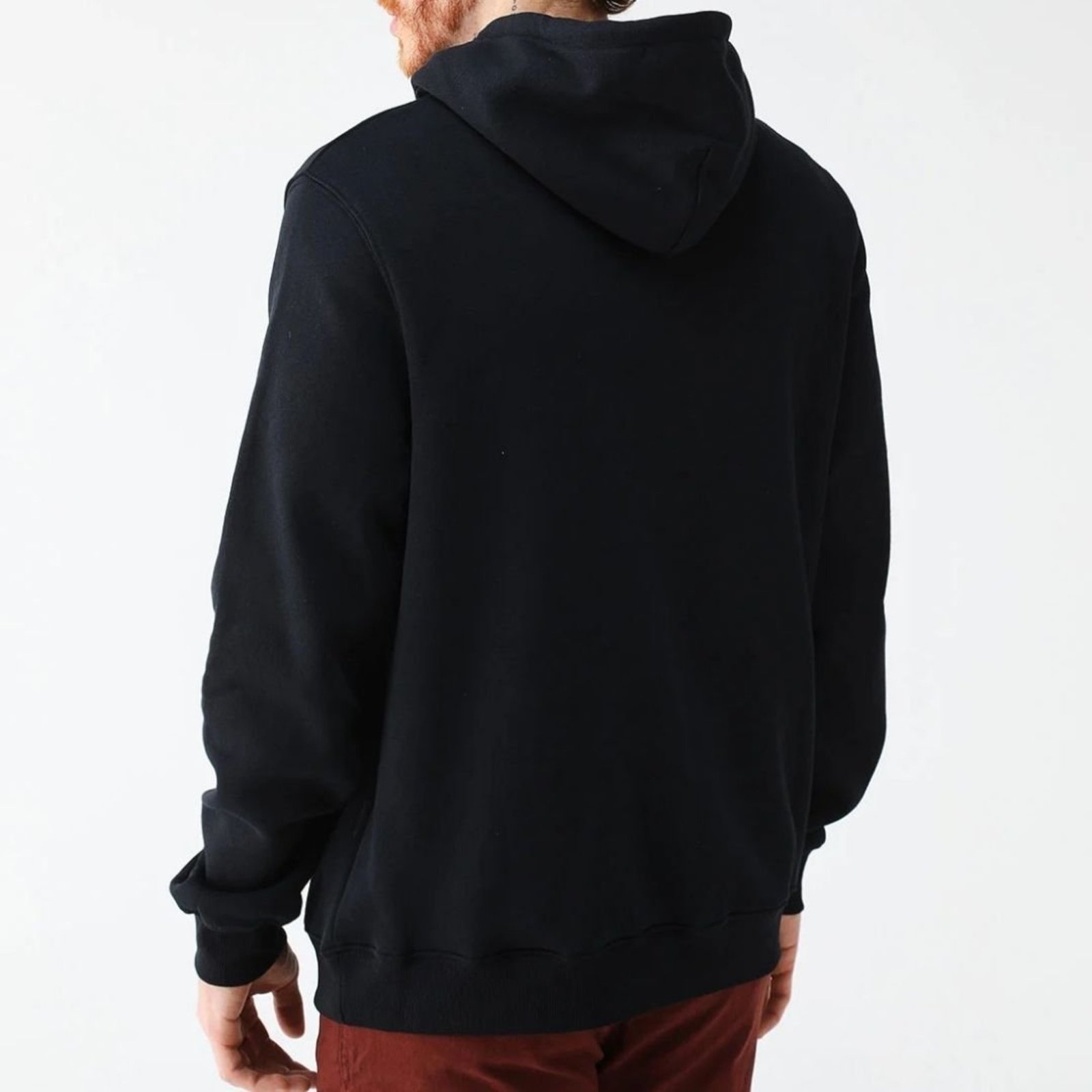 Moletom Quiksilver Fech Embroidery - PRETO