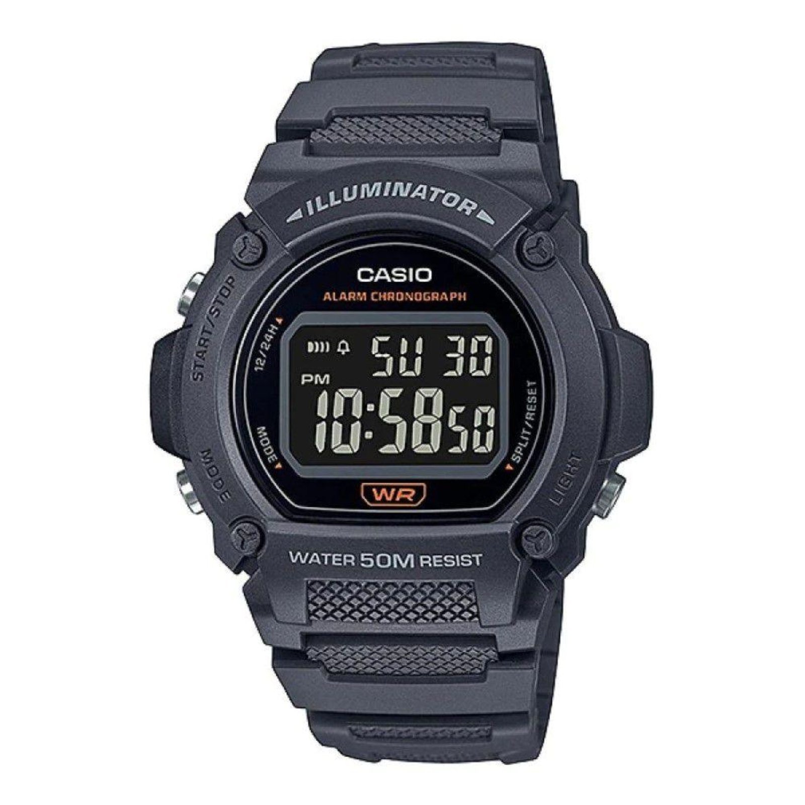 Relógio Casio Standard W-219H-8BVDF Preto