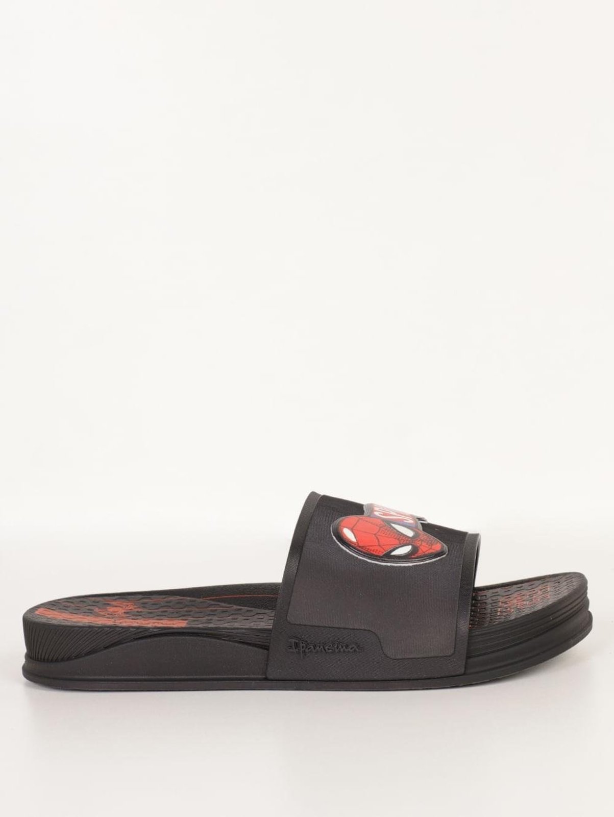 Chinelo Spider Man Ipanema Juvenil Para Menino - PRETO/VERMELHO