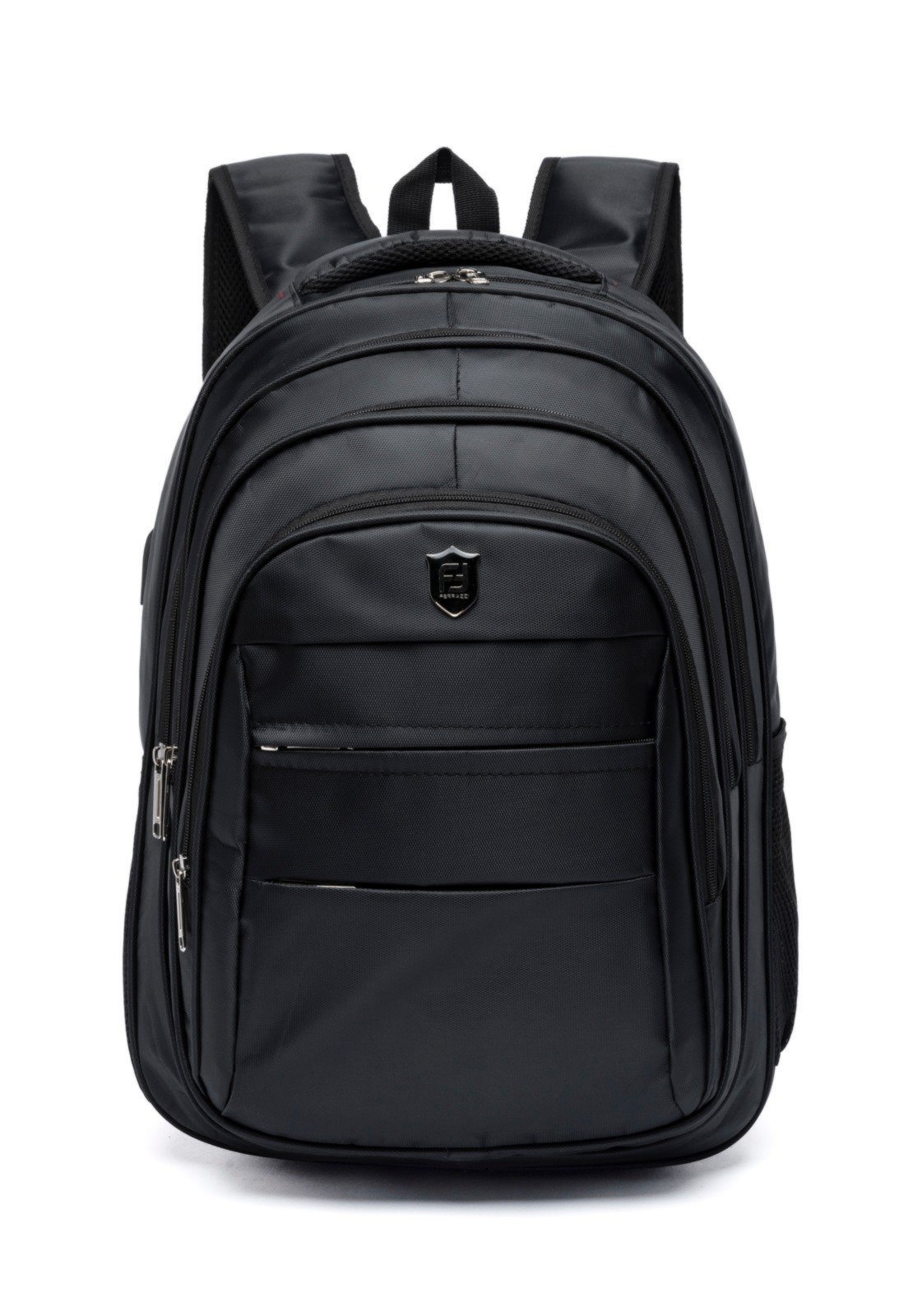 Mochila Executiva Notebook USB Externa Alças Acolchoadas Reforçada Moderna Ferrazzi