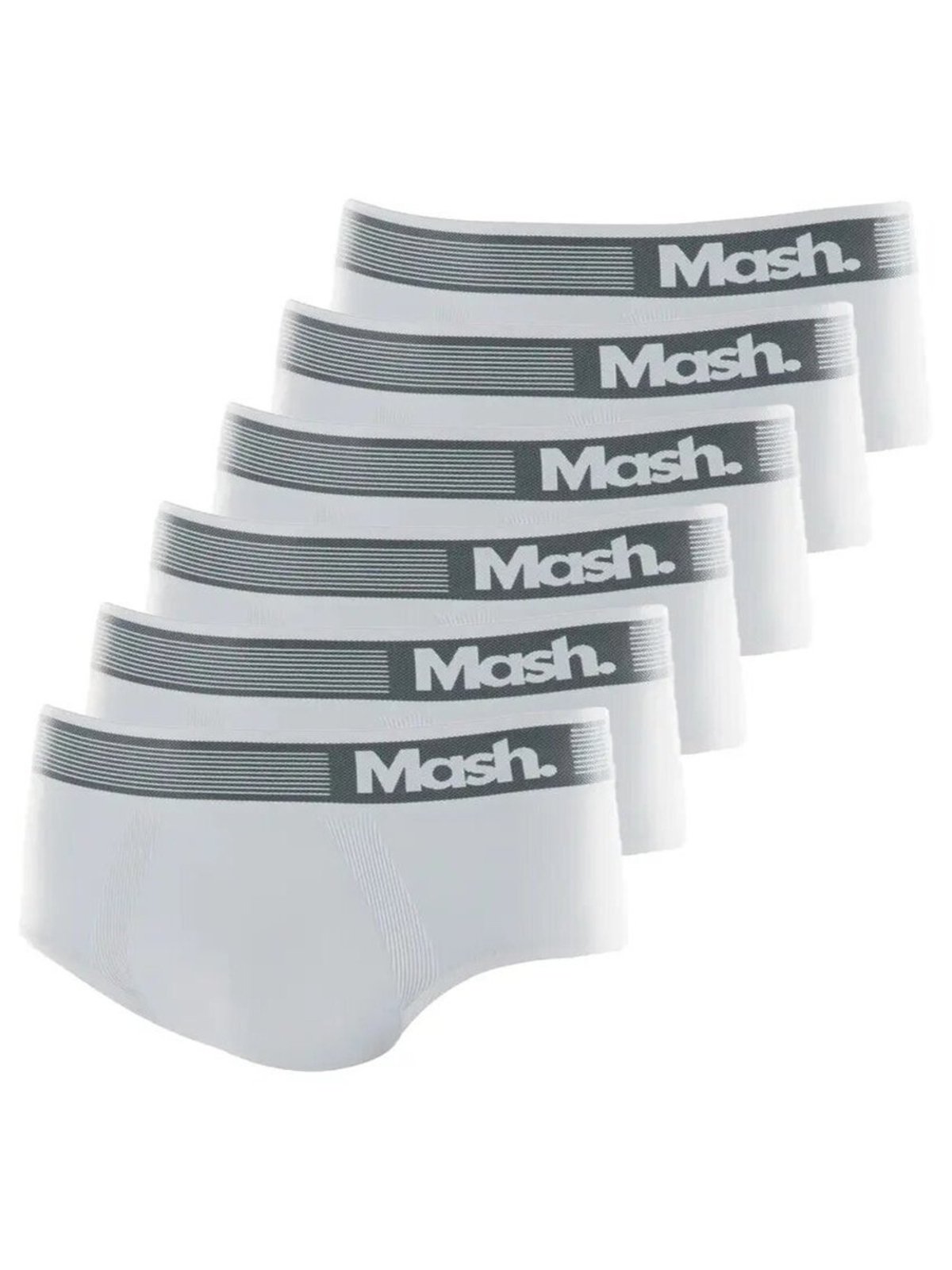 Kit com 6 Cueca Slip Mash 713.02