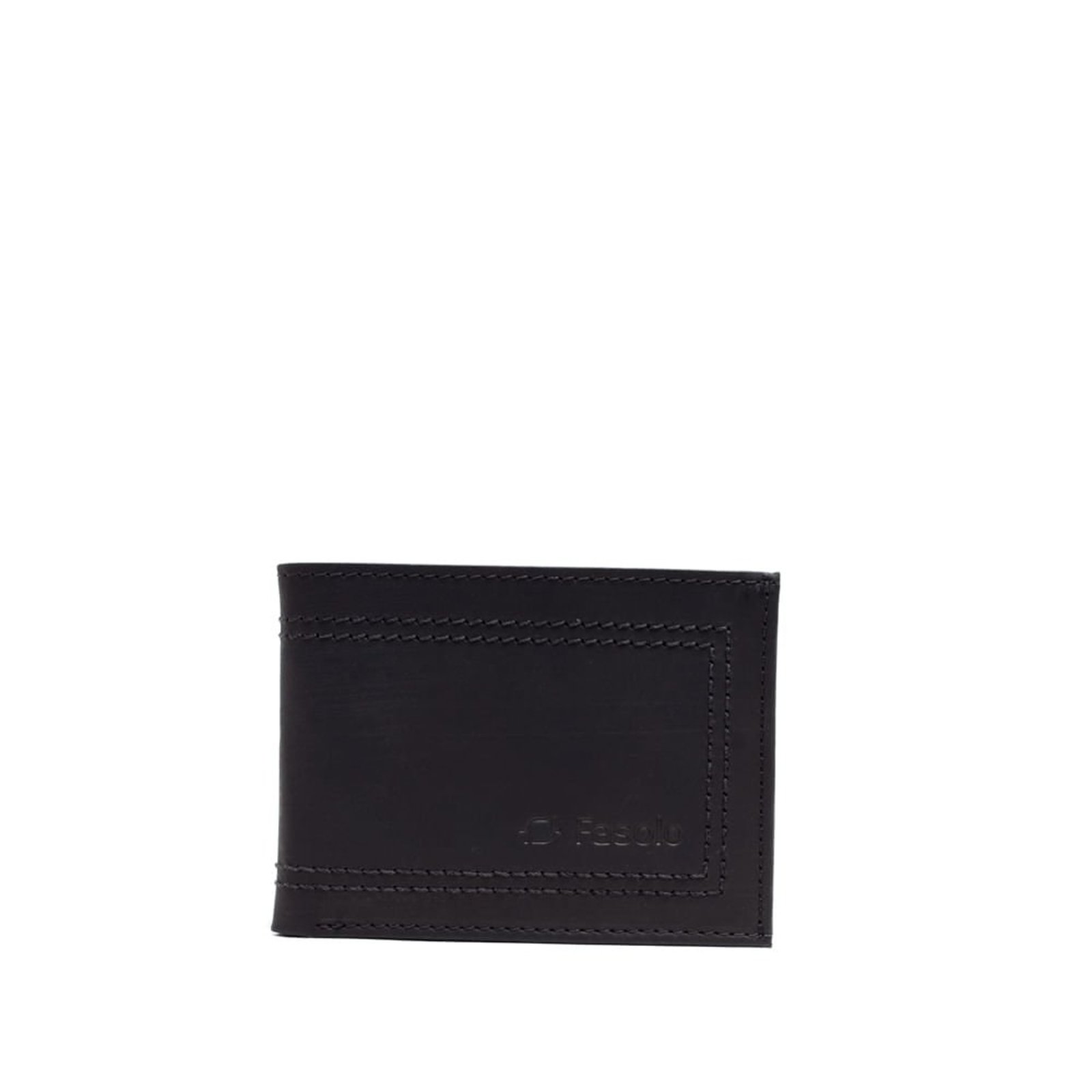 Carteira Masculina Fasolo k645082.751 Couro Fosco Preto