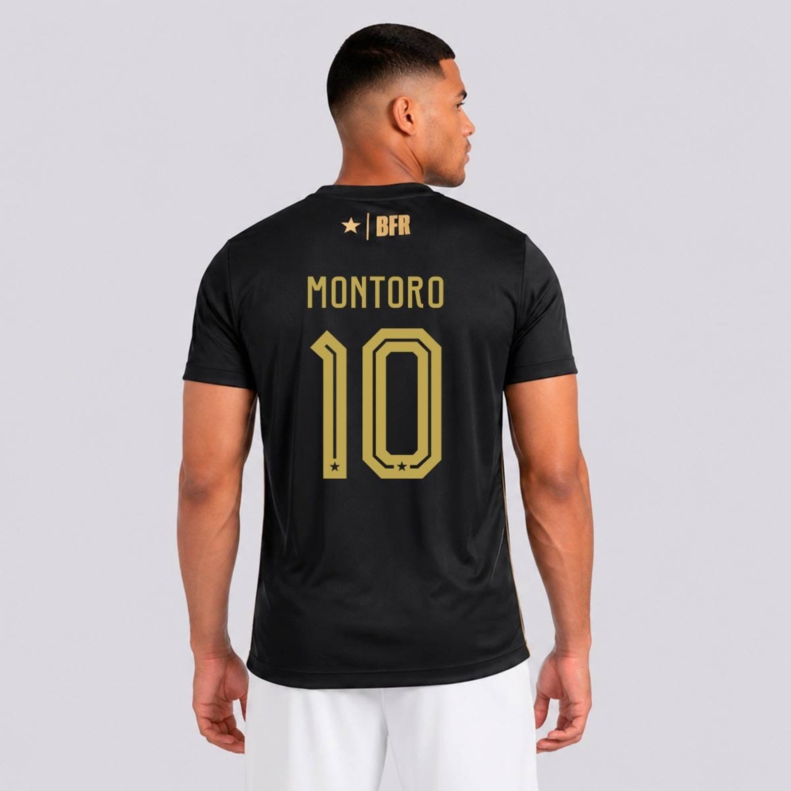 Camisa Botafogo Mestria Preta 10 Montoro