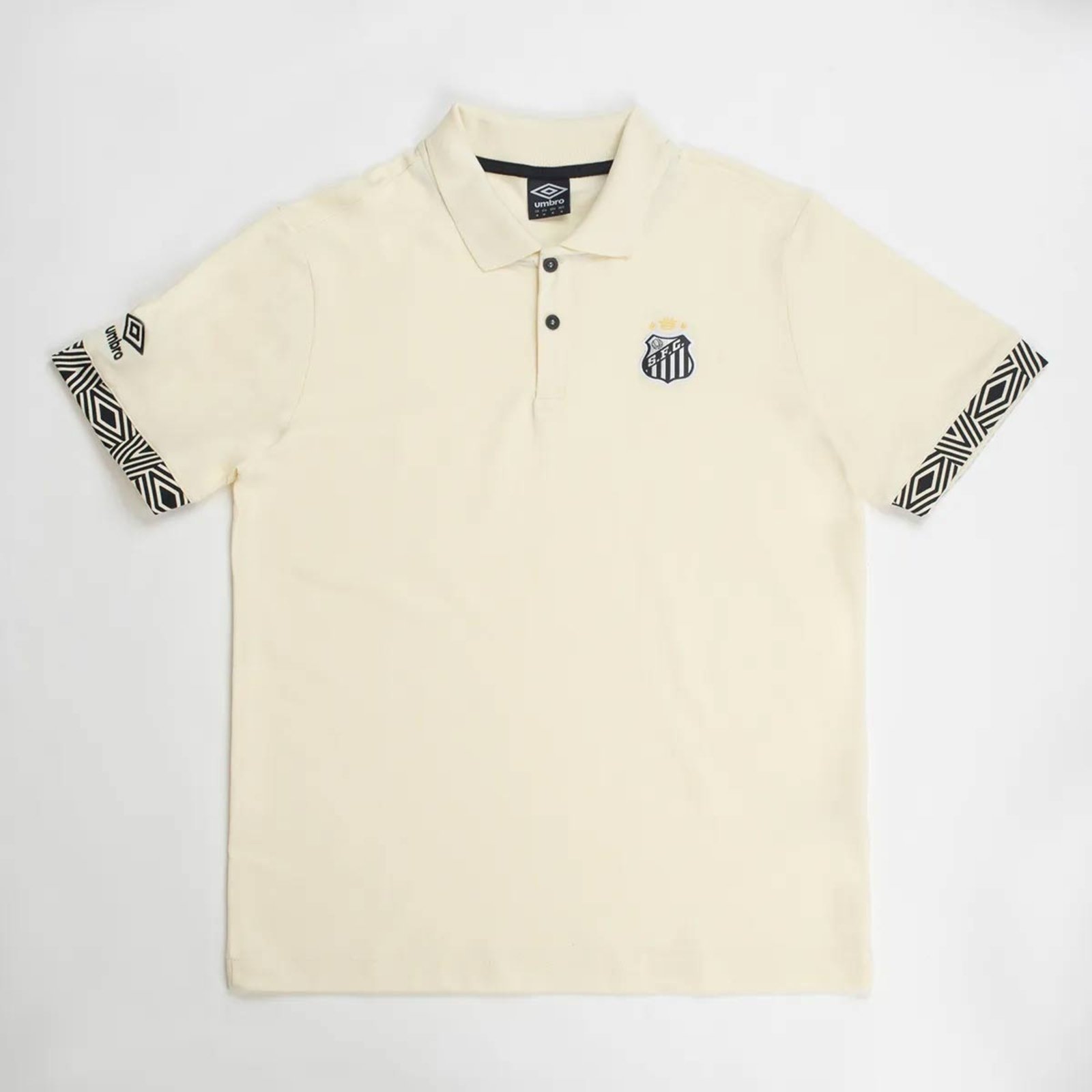 Polo Umbro Santos Viagem 2026 Off White