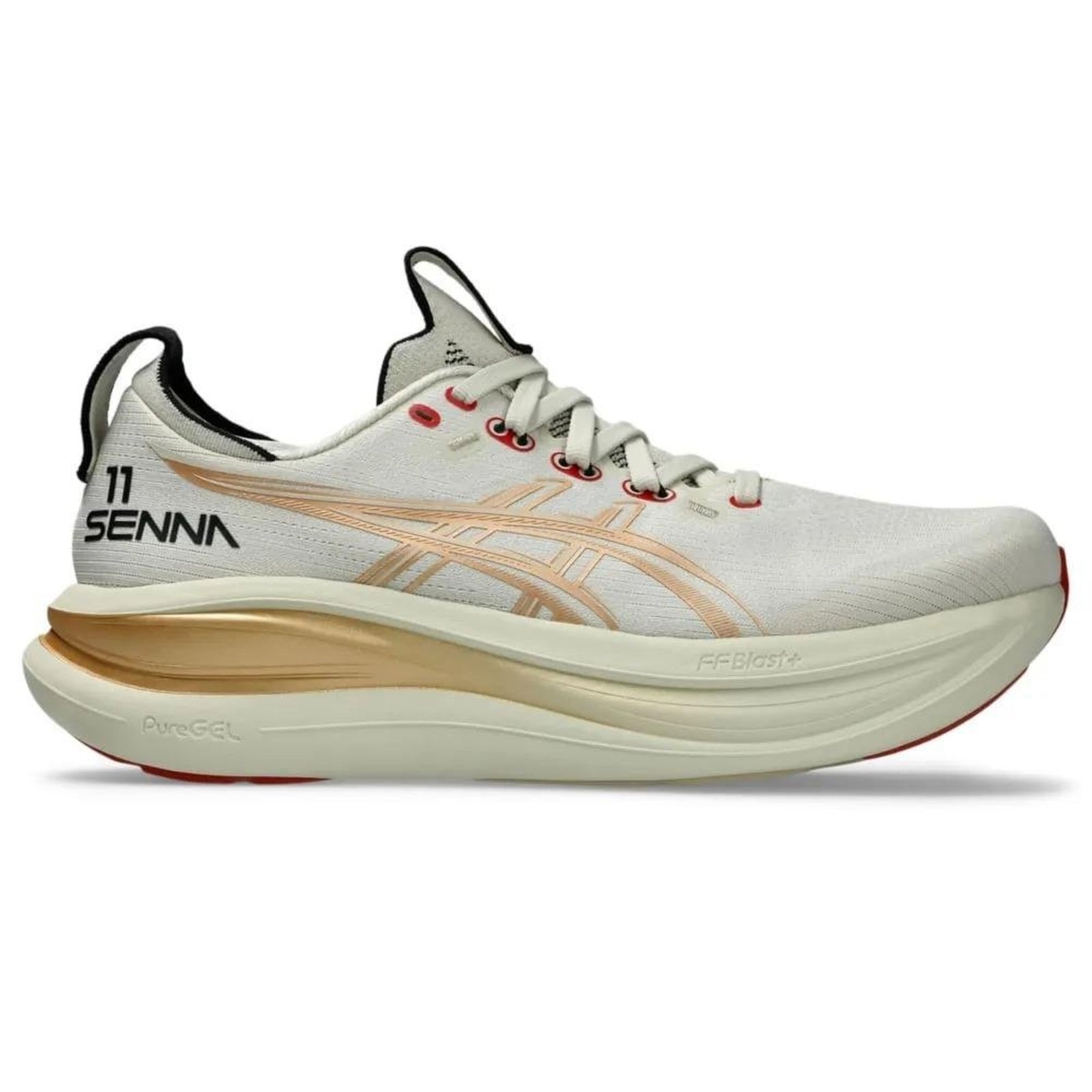 Tênis Feminino Running Asics Nimbus 28 Senna 1012C059-020 Dourado 35