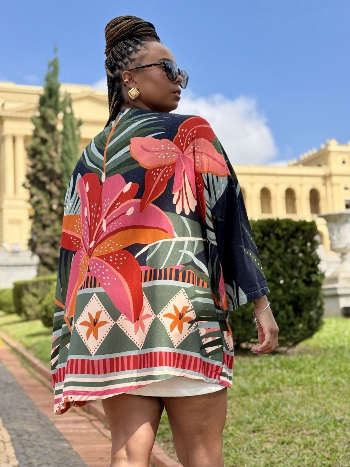 Kimono Zuri Amplo Paraíso