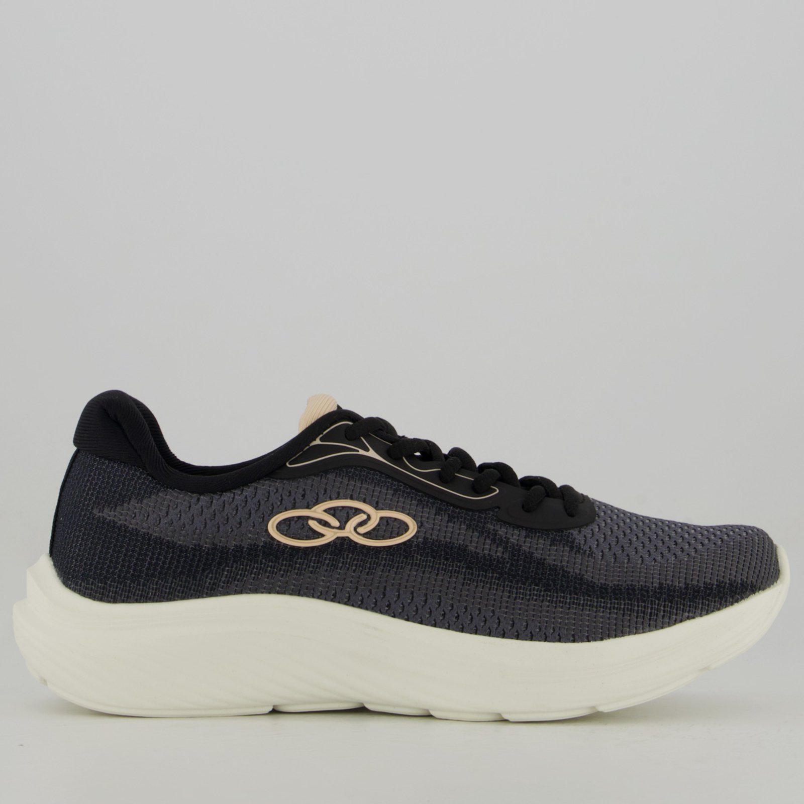 Tênis Olympikus Vertice Feminino Preto e Branco