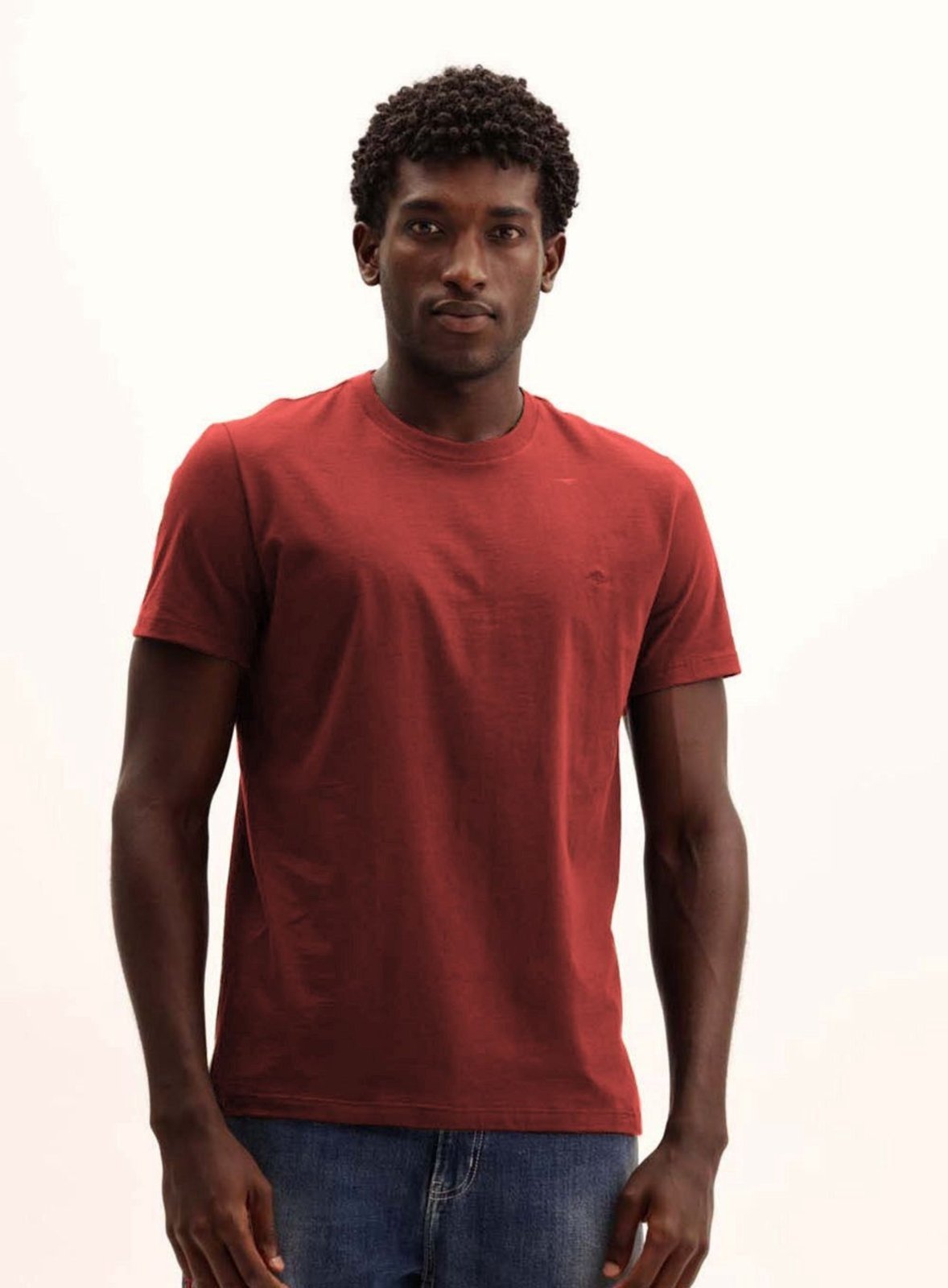 Camiseta Masculina New Meia Malha Strong Triton Vermelho Westwood