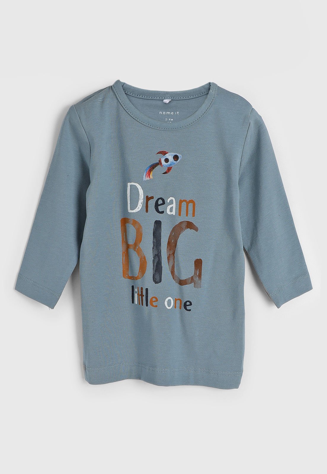 Infantil - Blusa Name It Dream Big Azul