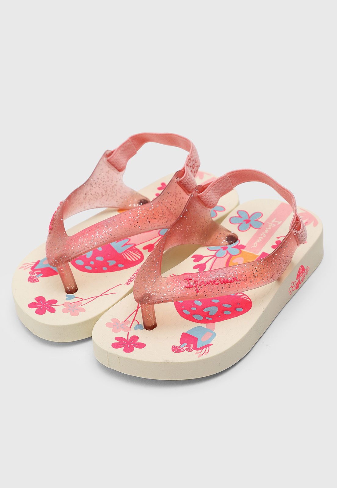 Vista 3 Infantil - Chinelo Ipanema Baby Estampado Ipanema Kids rosa Ipanema Kids rosa