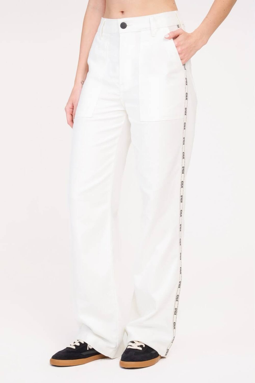 Calça Sarja Feminina Wide Leg Colcci CLC Off Shell