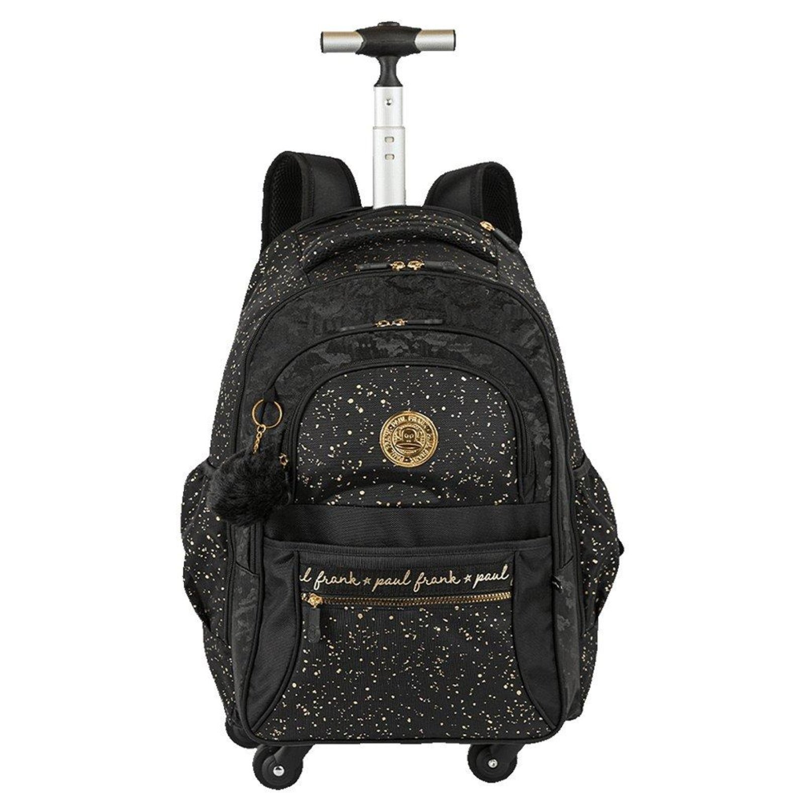 Vista 2 Infantil - Mochila com Carrinho Sestini Paul Frank Styles Gold e Preto incolor gold Sestini incolor gold
