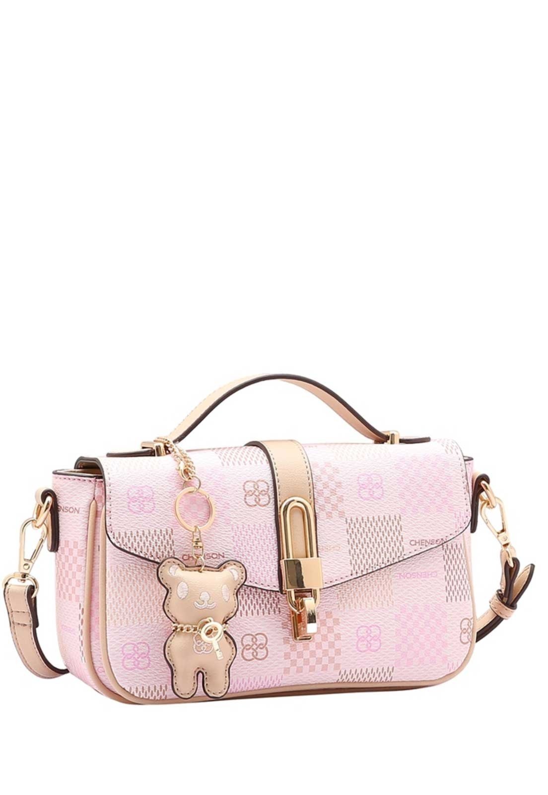 Bolsa Feminina Chenson Original Elemento Gráfico Mão 3485099