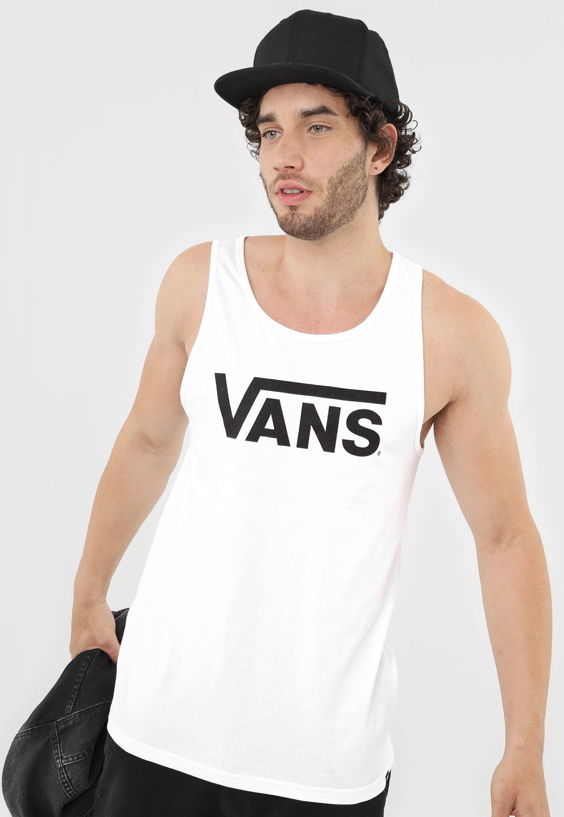 Regata Vans Classic Tank Branca
