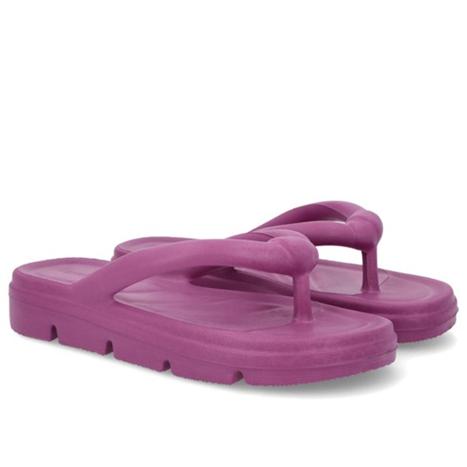 Chinelo Nuvem De Dedo Feminino Conforto Poofy Usaflex Casual Violeta-013