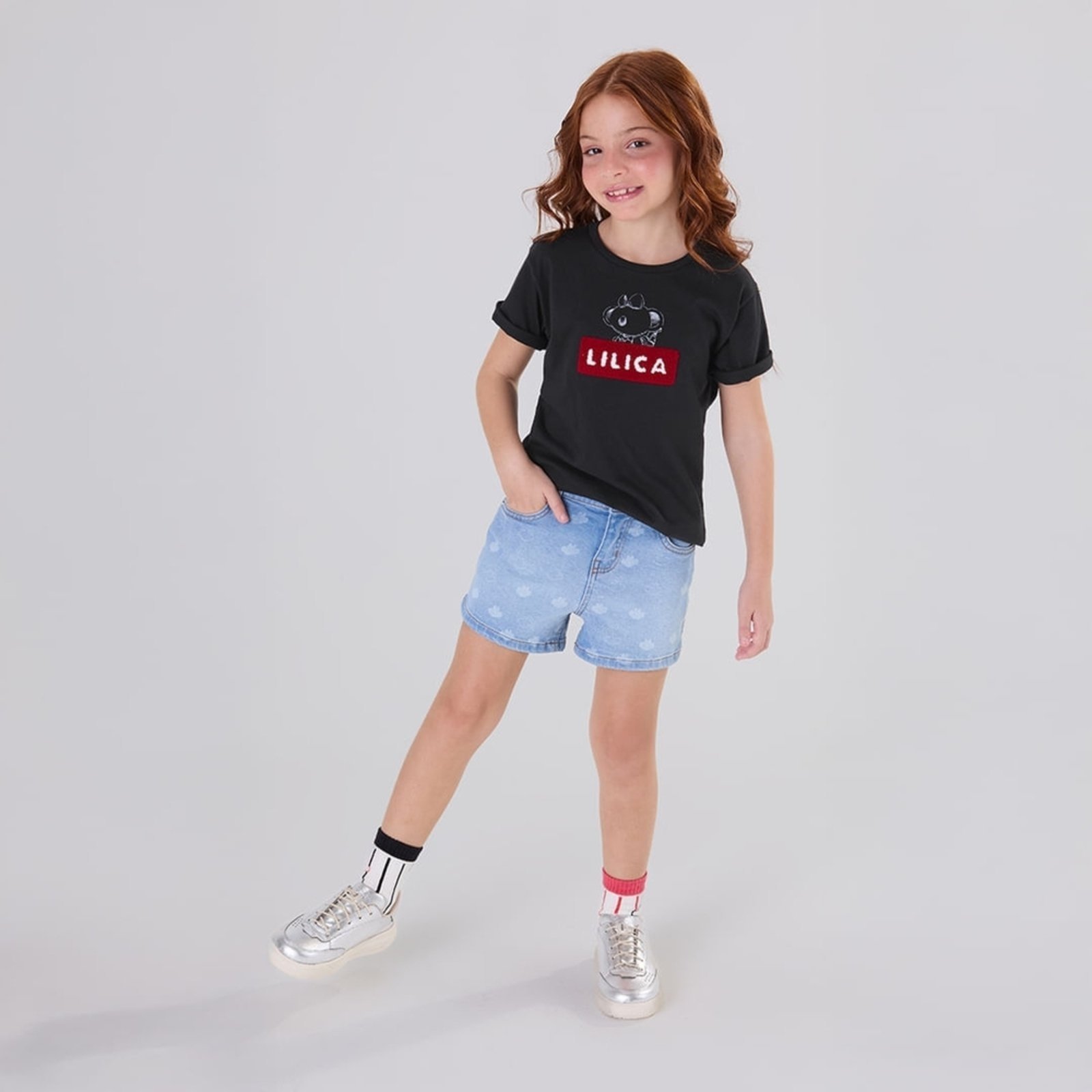 Infantil - Camiseta Tee Feminina Lilica Ripilica