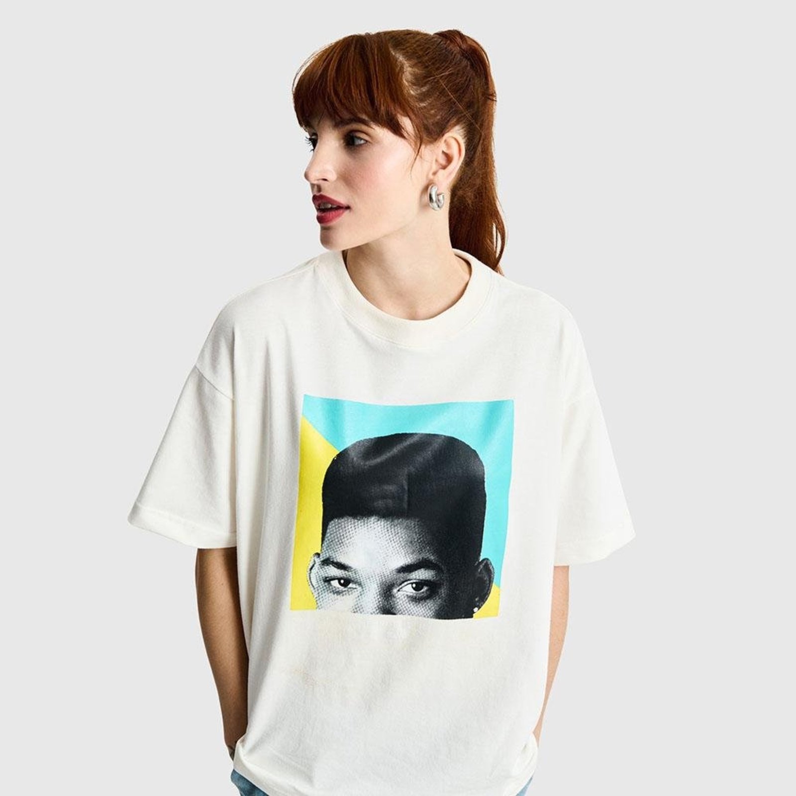 Camiseta Oversized Baw Fresh Off-white