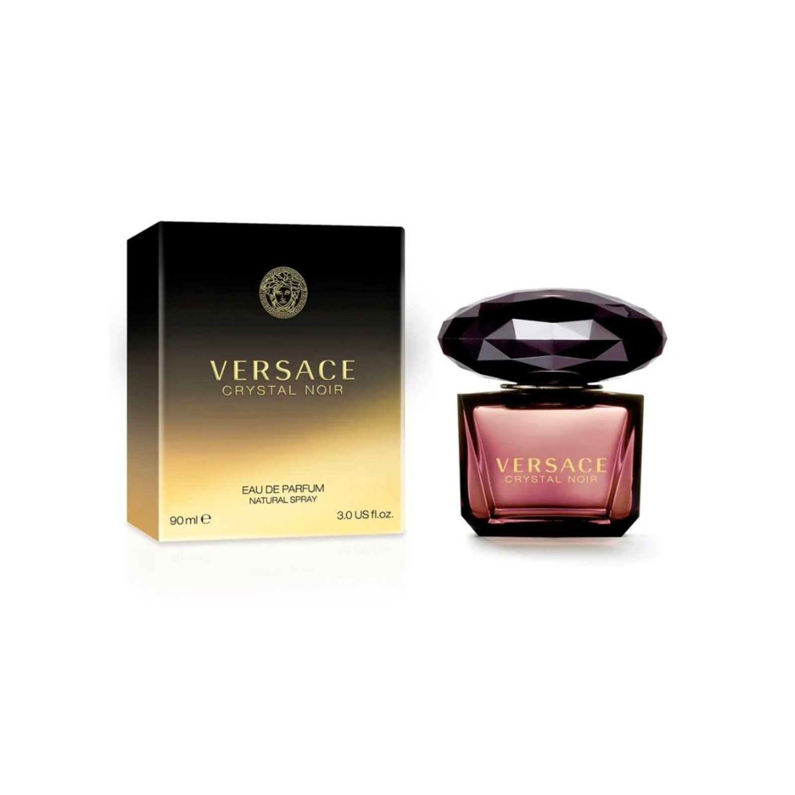 Versace Crystal Noir Perfume Feminino Edp 90Ml