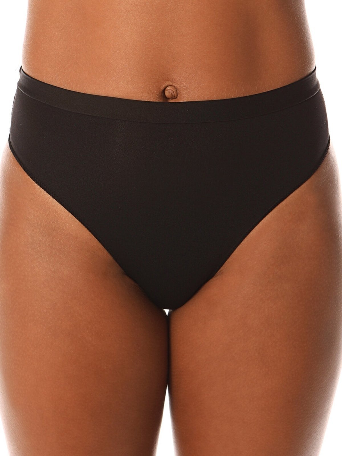 Calcinha Alta Pele de Seda Demillus 26826 Preto