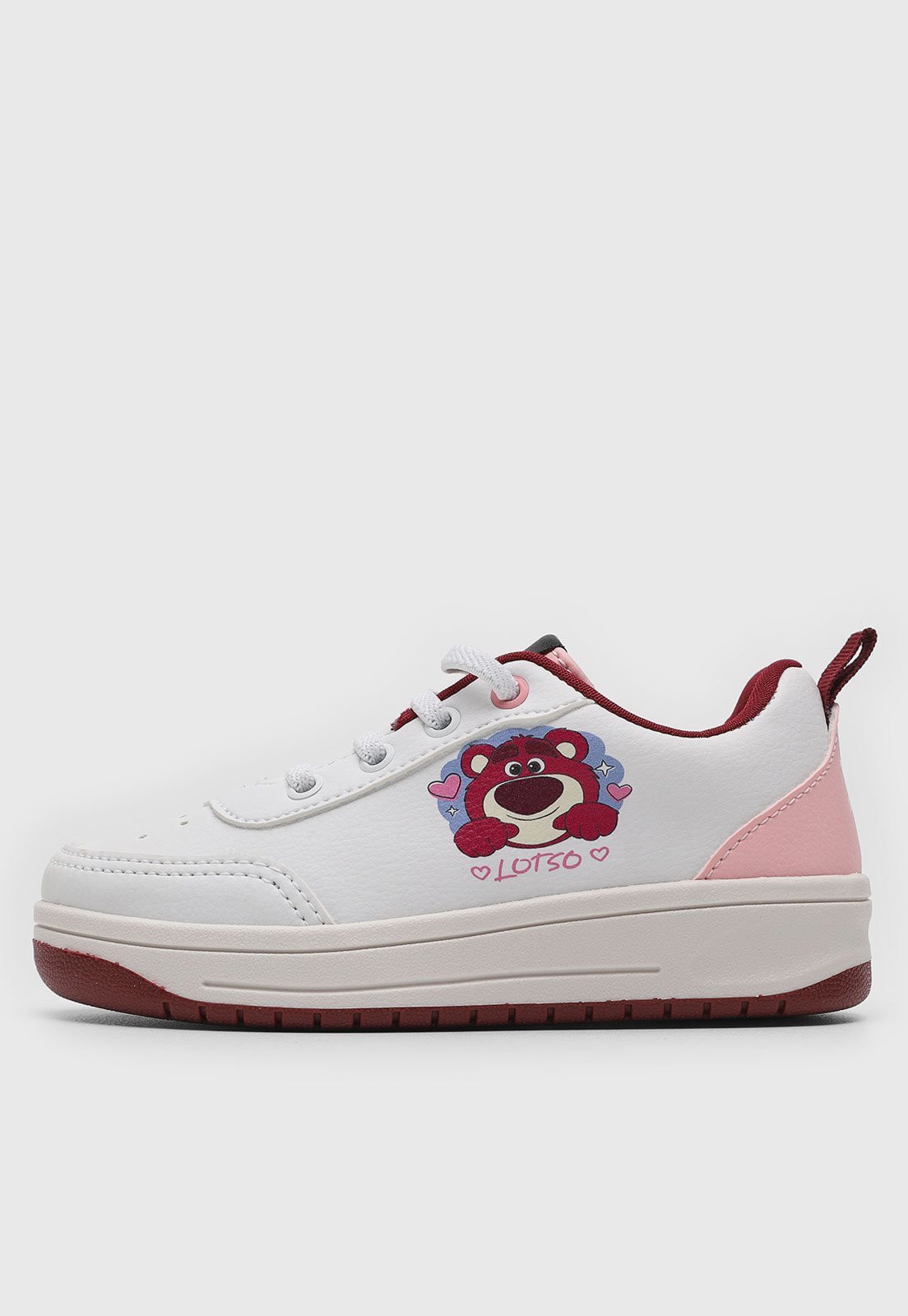 Vista 3 Infantil - Tênis Disney Lotso branco Disney branco