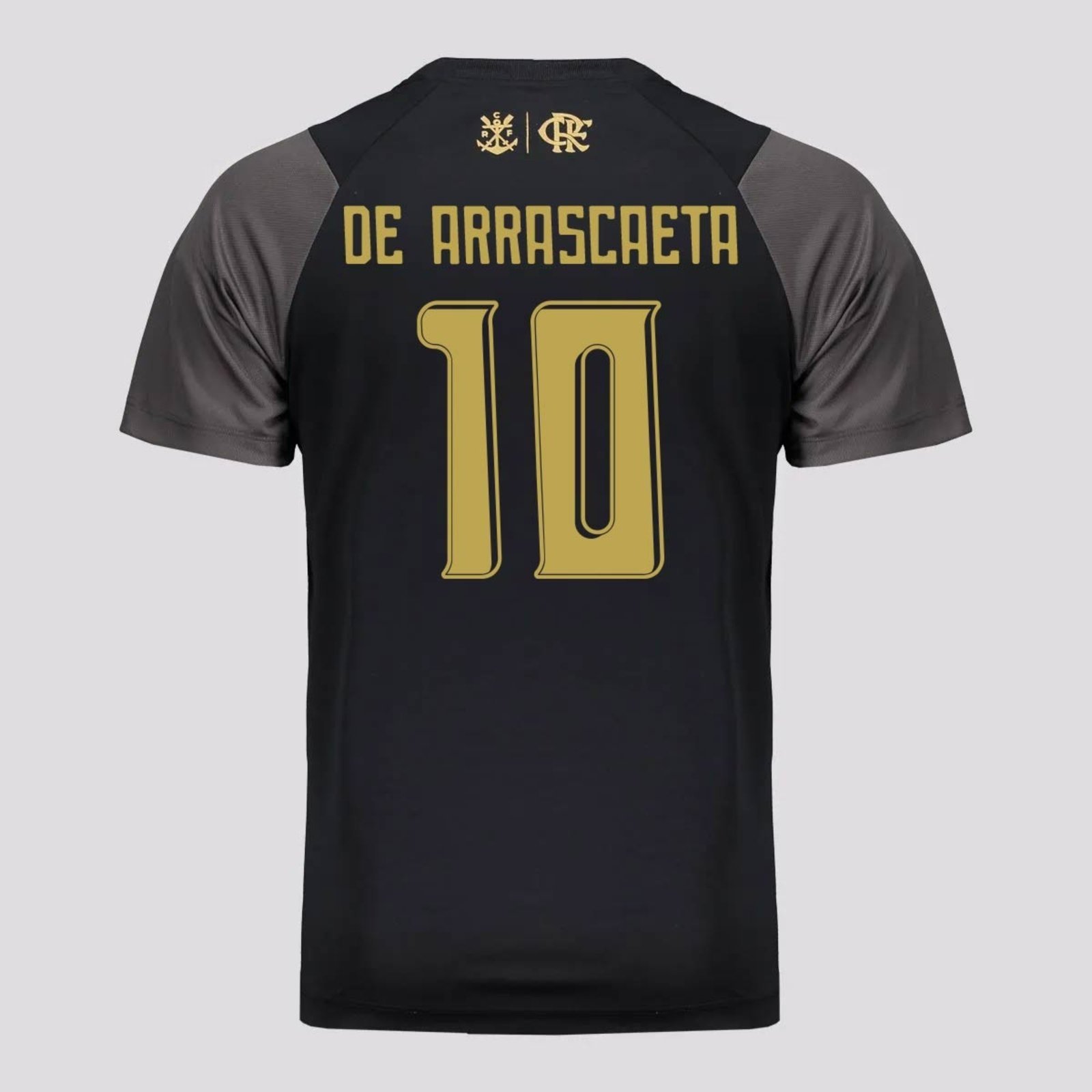 Camisa Flamengo Energia 10 De Arrascaeta Preta