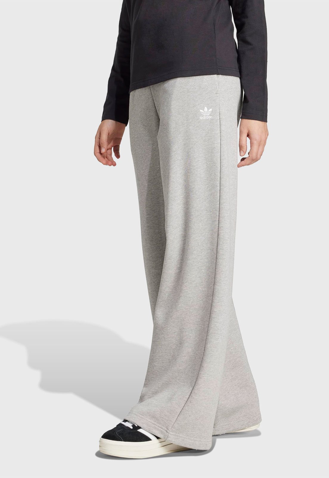 Calça Feminina adidas Originals Essentials WL FT Cinza