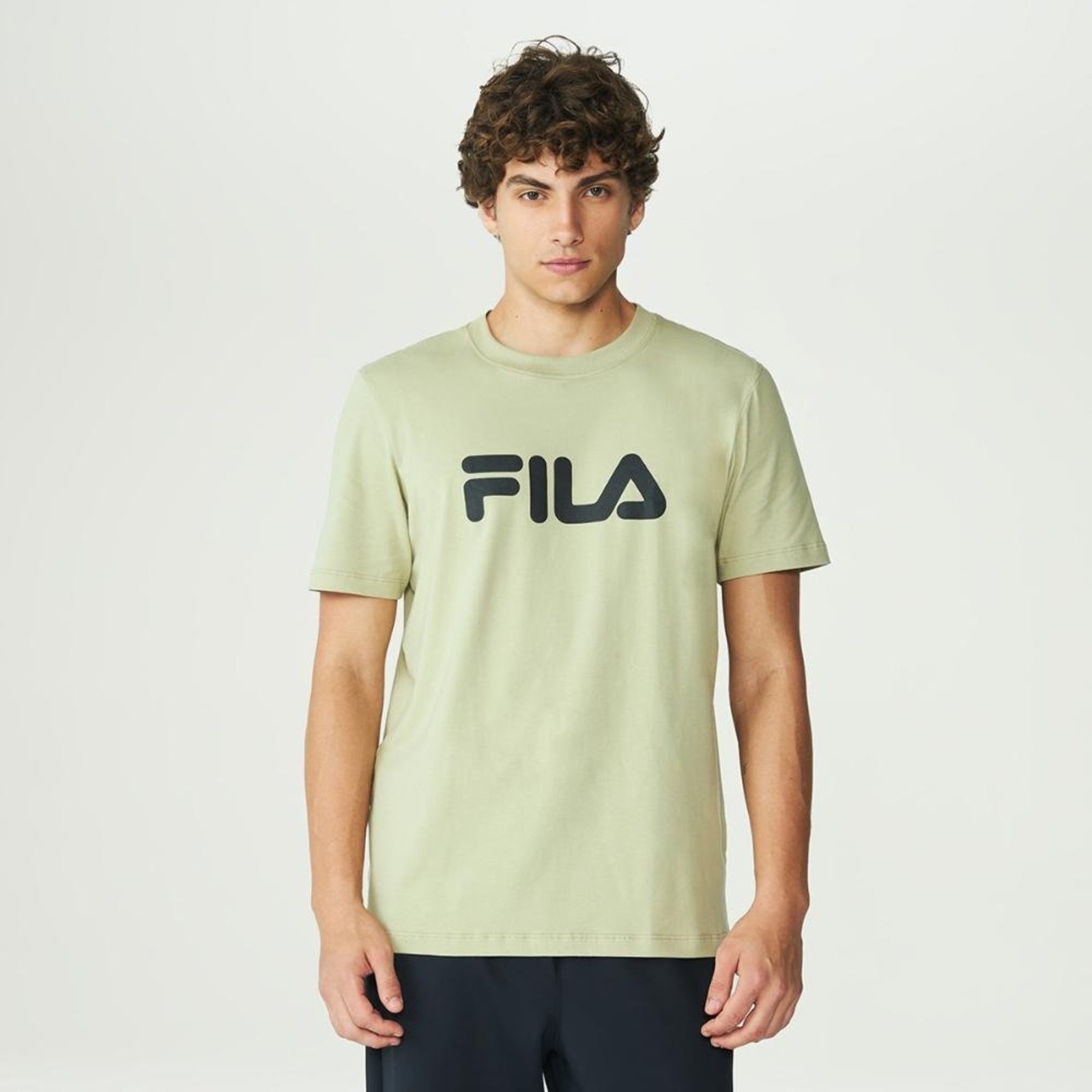 Camiseta Fila Regular Letter Premium IV Masculina Incolor