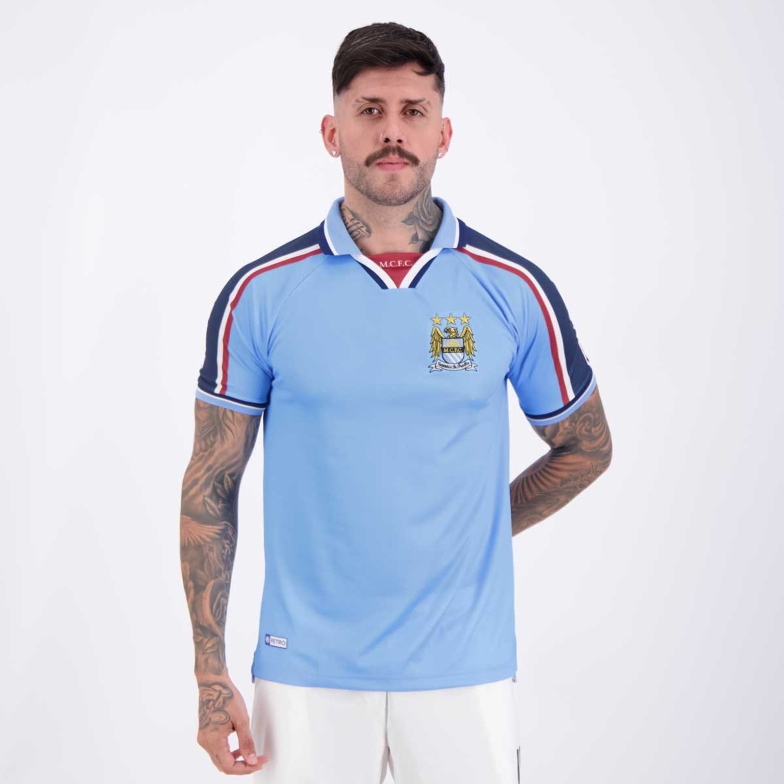 Camisa Manchester City Retrô 1998