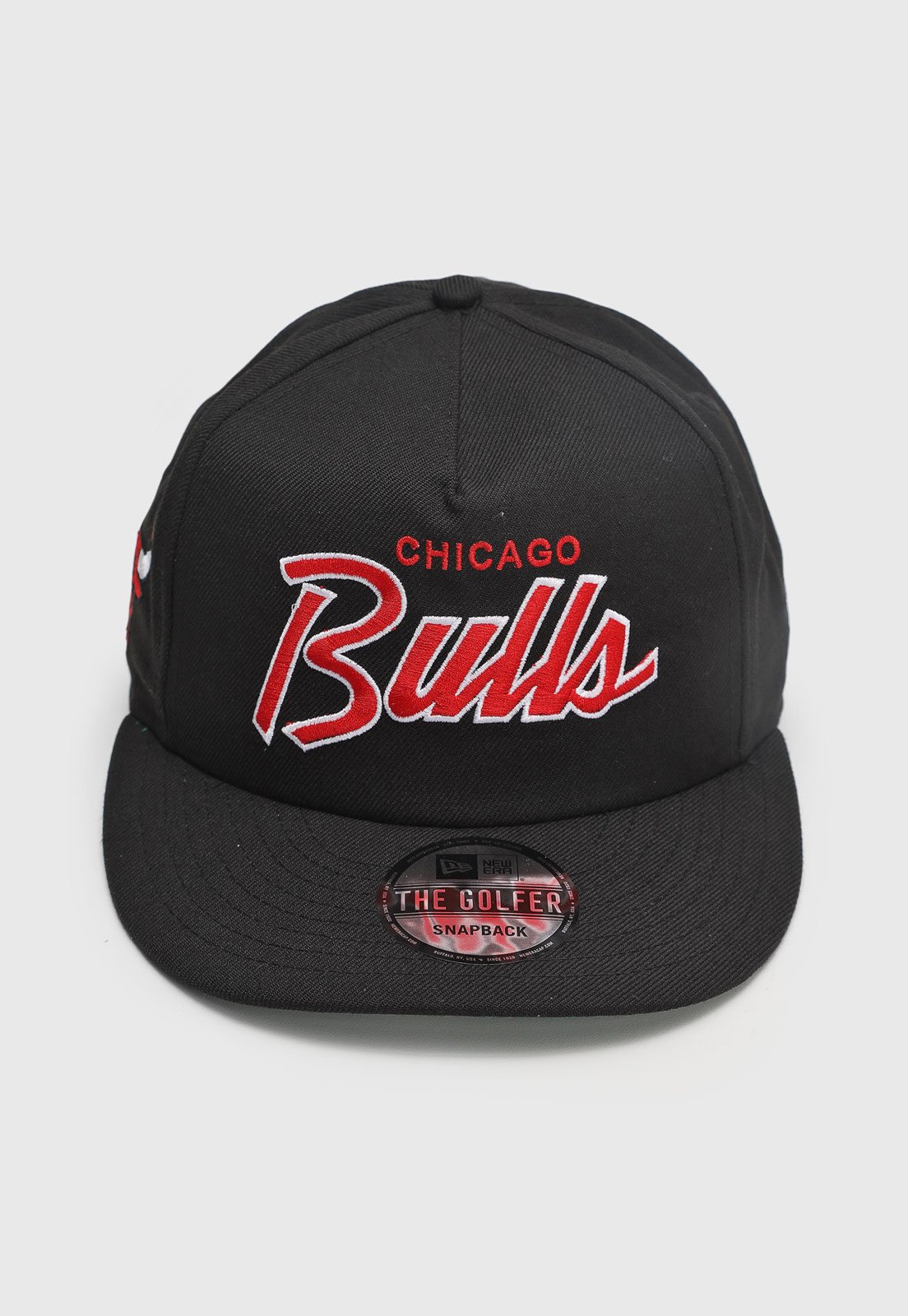 Vista 2 Boné Masculino New Era Golfer Core Script Chicago Bulls preto new era preto