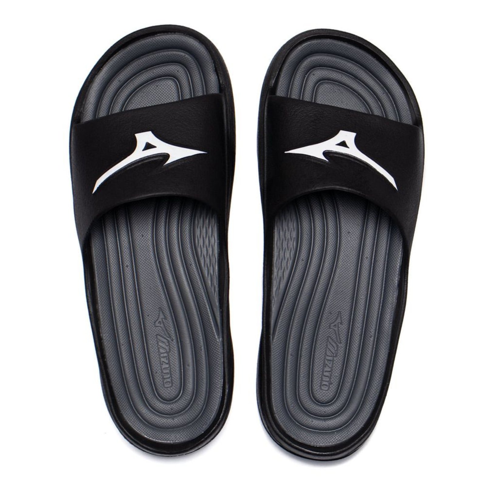 Infantil - Chinelo Slide Masculino Mizuno Neo Enerzy Preto/Cinza