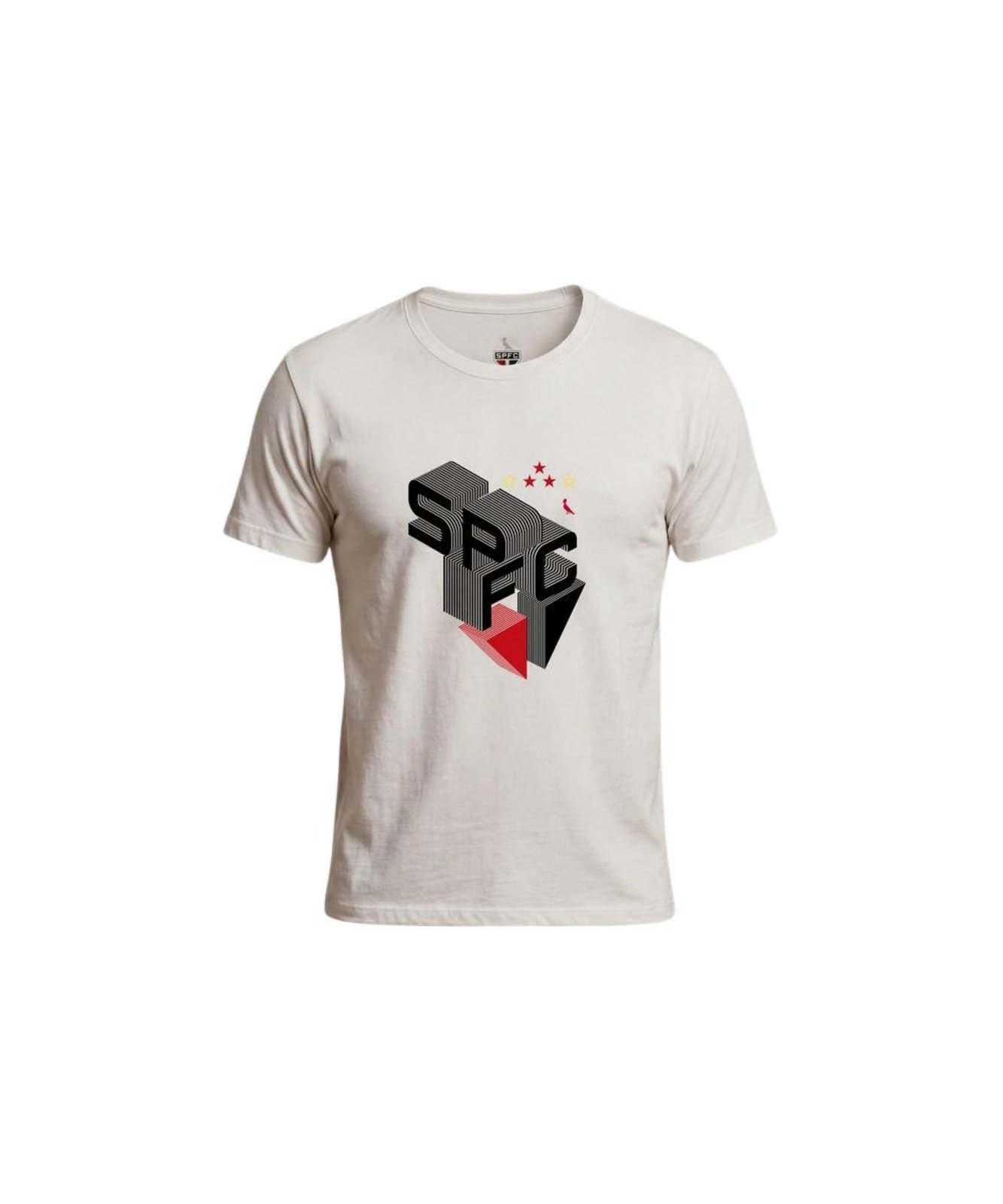 Camiseta Estampada Spfc 3d Reserva