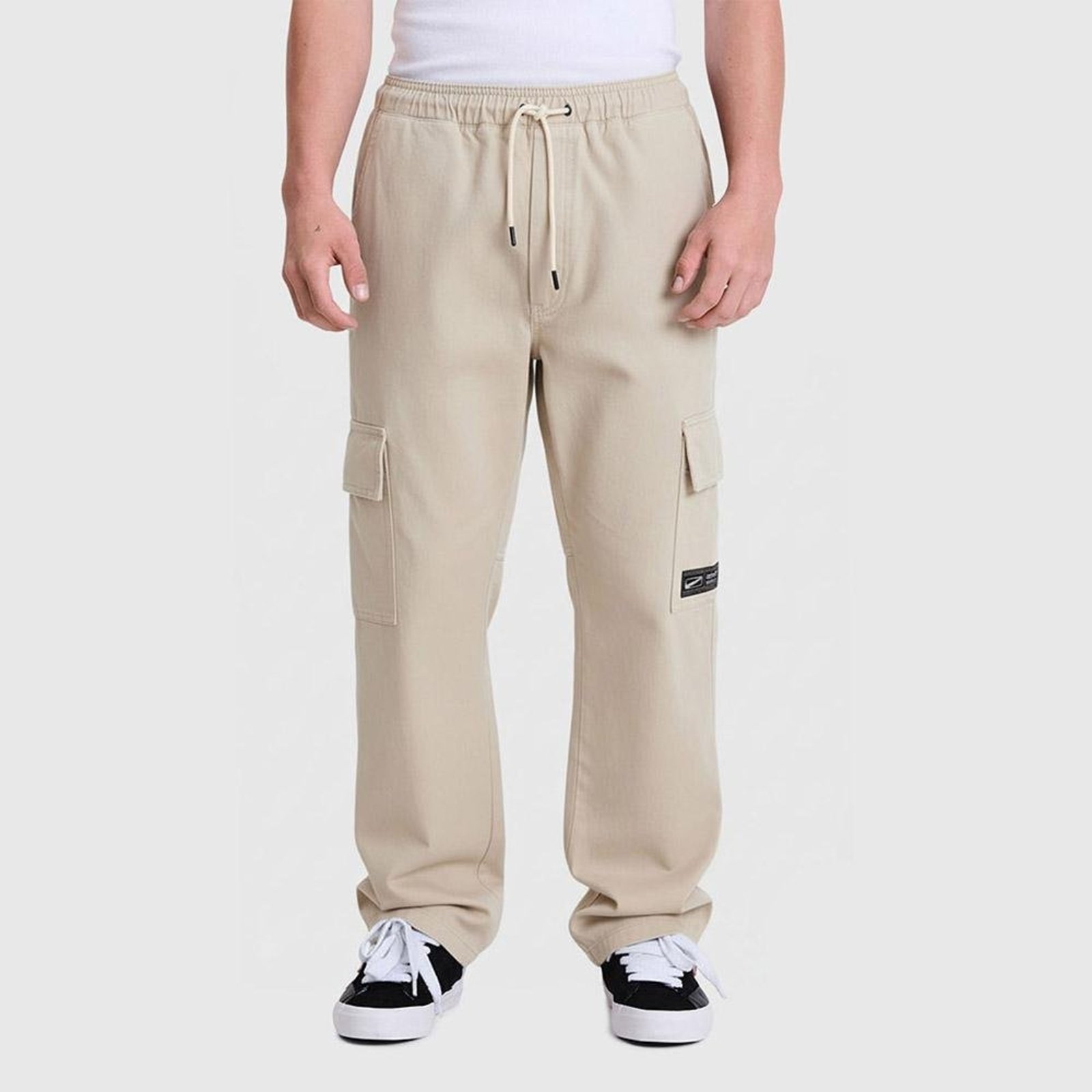 CALÇA SKATER CARGO BAW RESPECT Bege