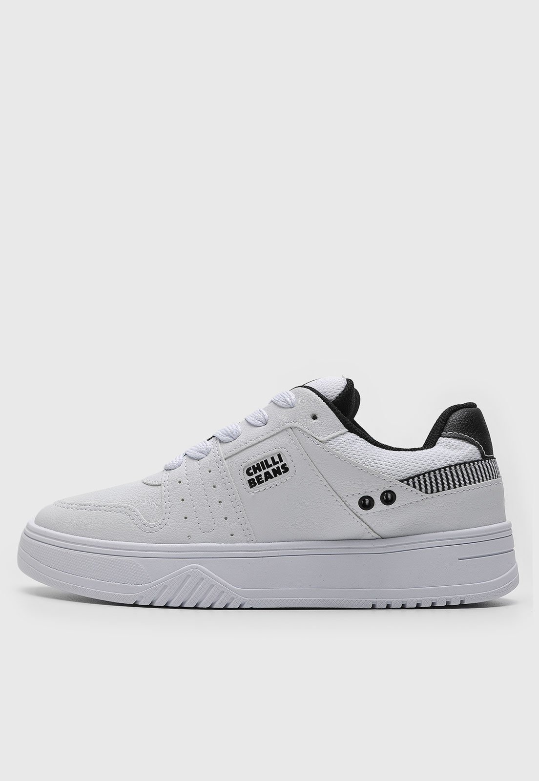 Tênis Masculino Chilli Beans Branco e Preto