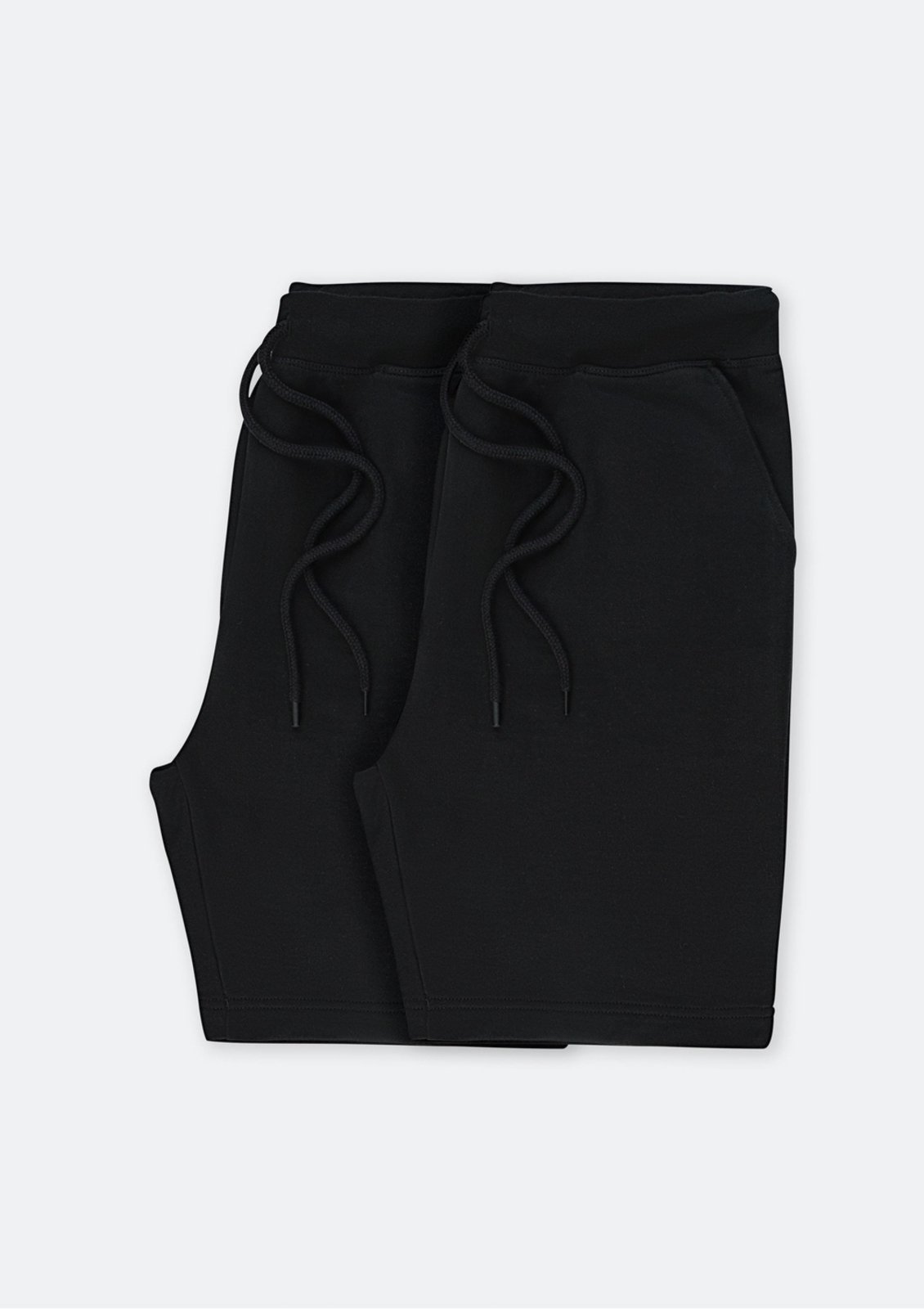 Vista 2 Kit Com 2 Bermudas Básicas Masculinas Em Moletom Hering cinza Hering cinza