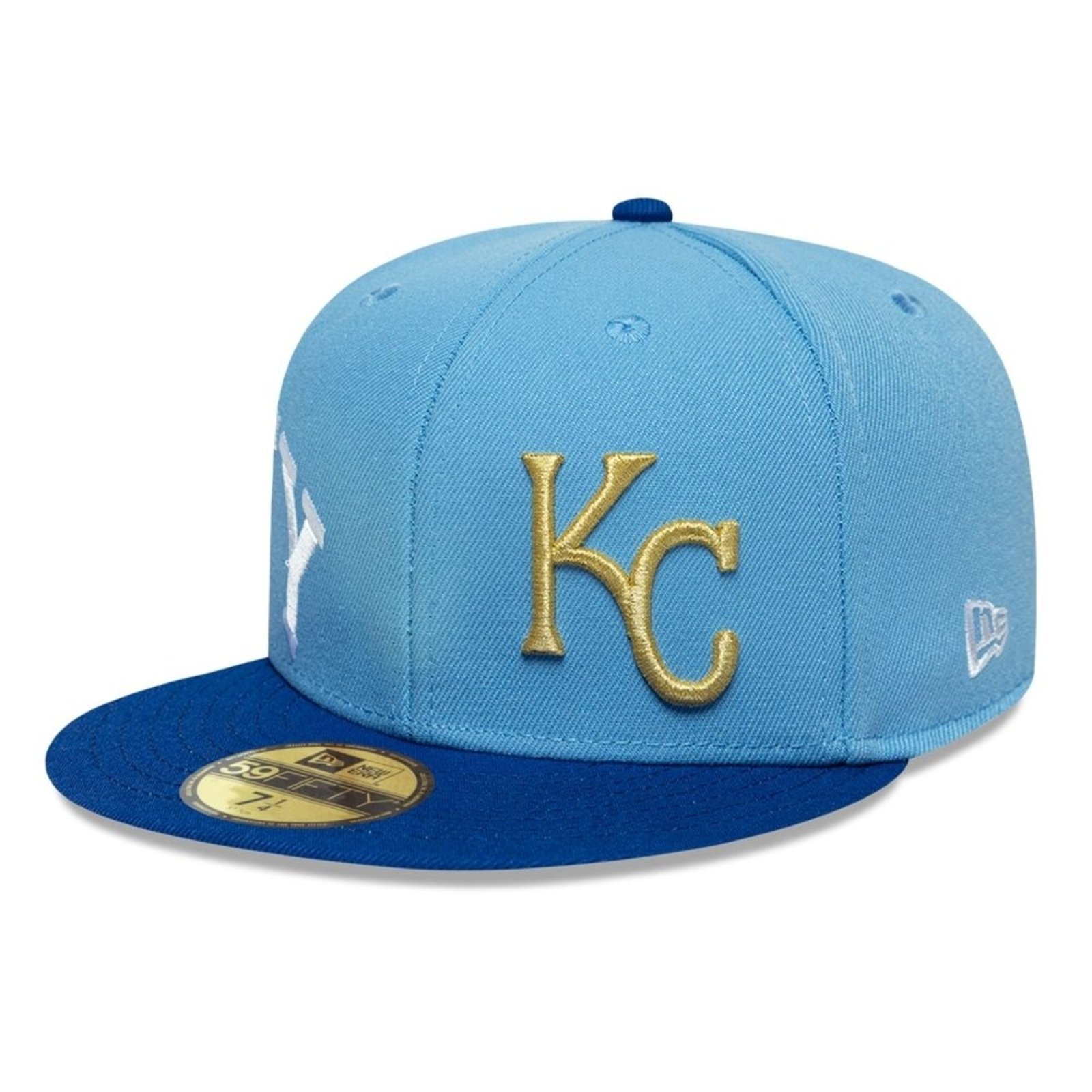 Bone New Era 59FIFTY Kansas City Royals Premium Baseball