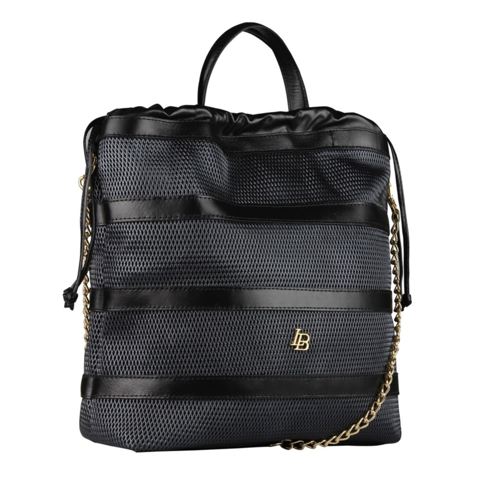 Bolsa Grande Ana Maria Linea Bella 5543 Preto
