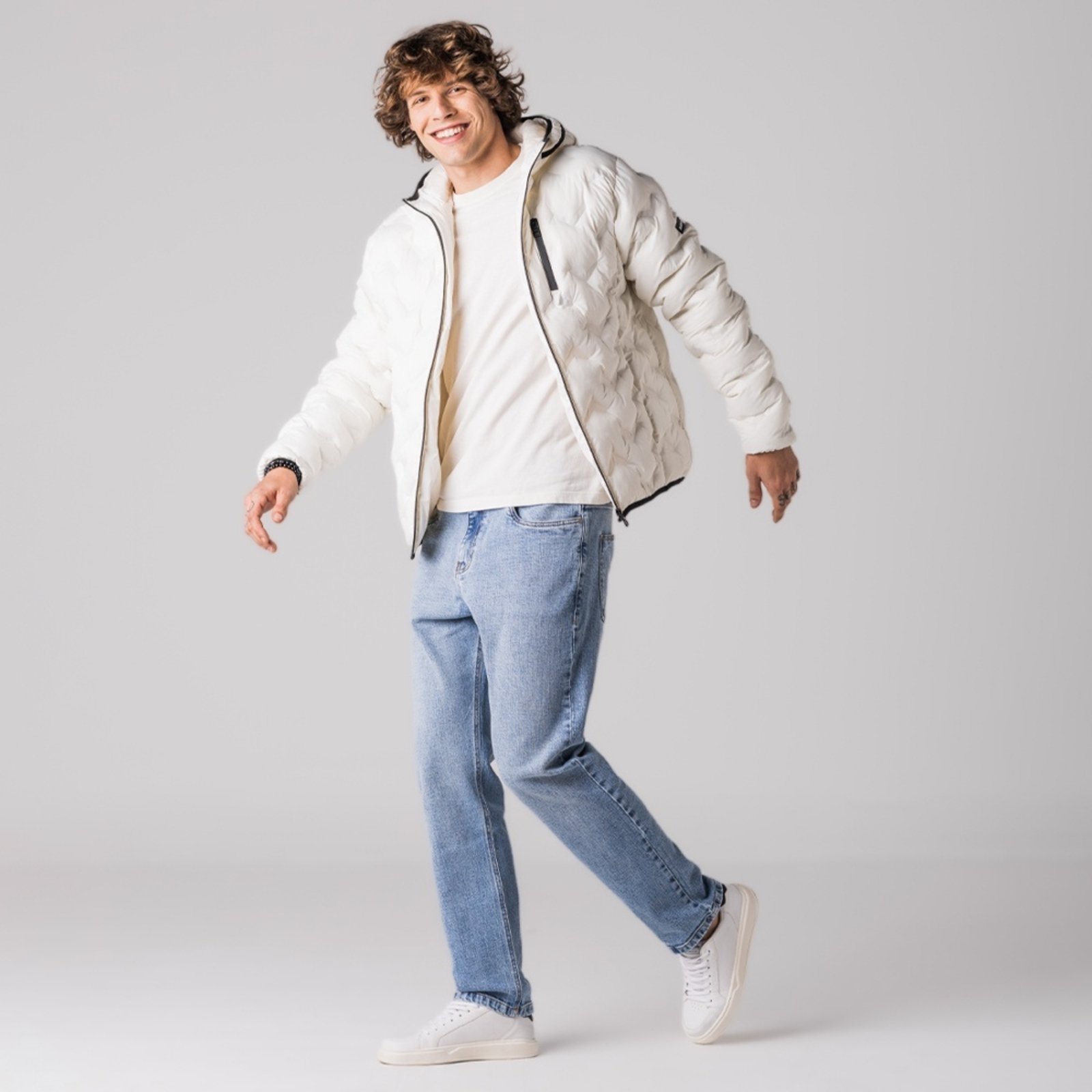 Jaqueta Masculina Urban OFF WHITE