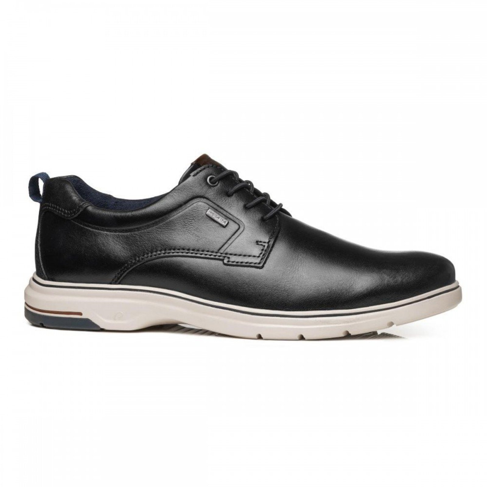 Sapato Pegada 127304-01 Calce Fácil Masculino Pegada Preto