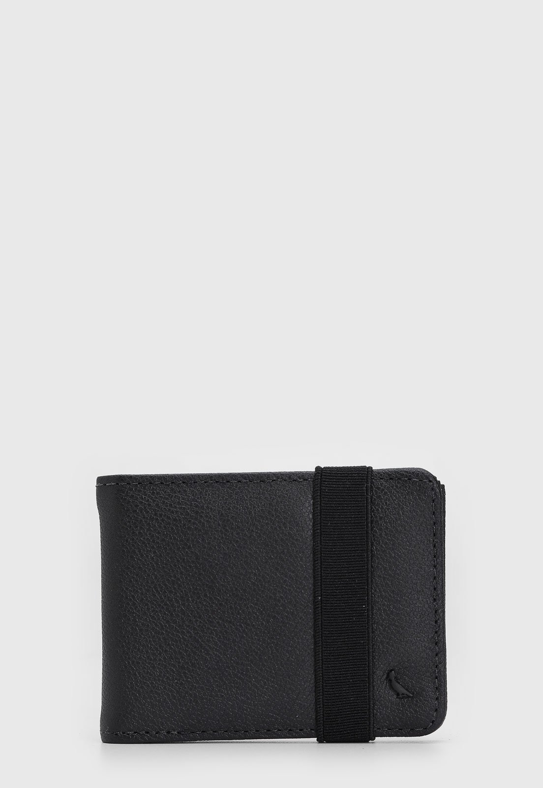 Vista 3 Carteira Masculina Reserva Faixa Elástica Preta preto Reserva preto