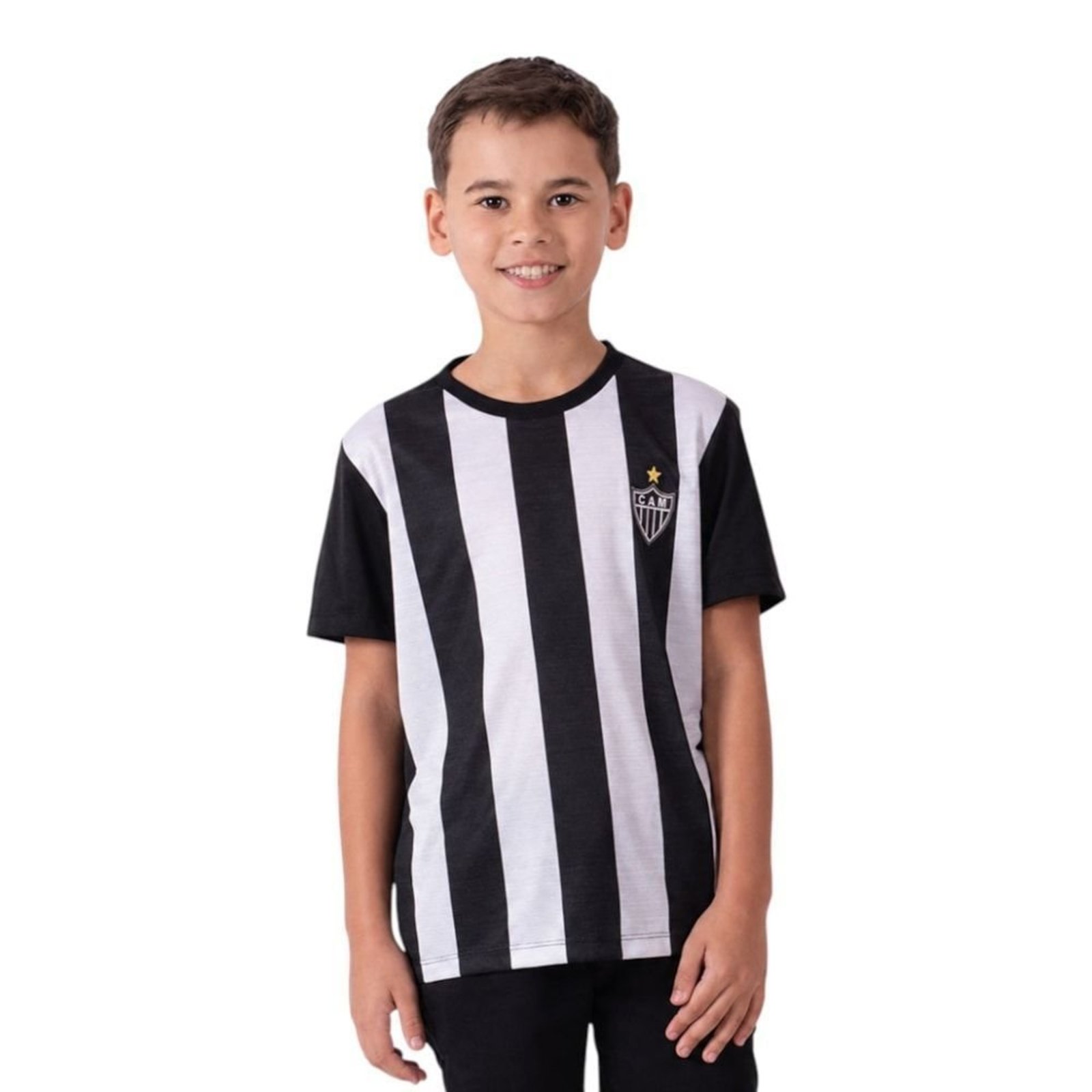 Infantil - Camisa Braziline Atlético Mineiro - Preto - braziline