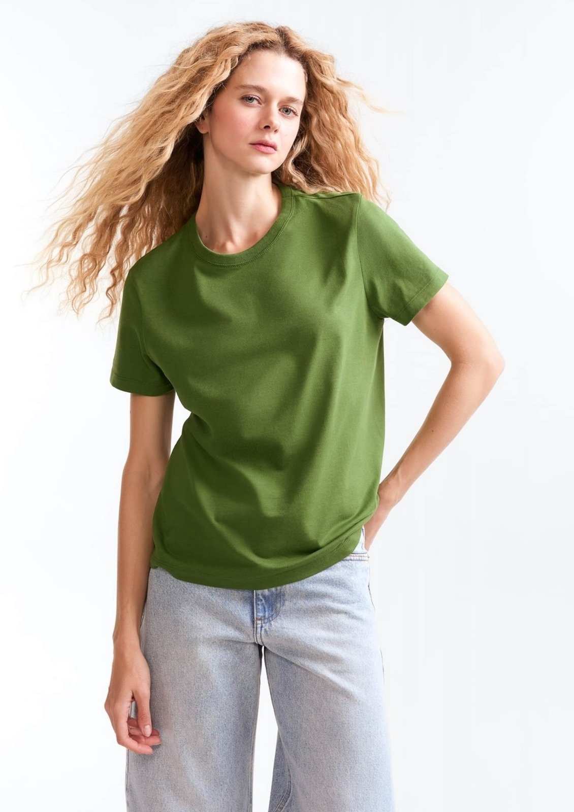 Camiseta Brasil Feminina Manga Curta Hering