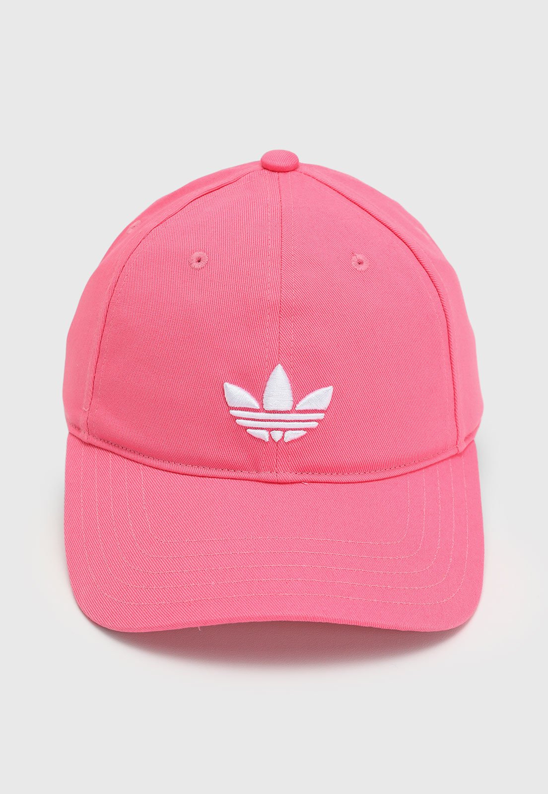 Boné Unissex adidas Originals Aba Curva Trefoil Rosa