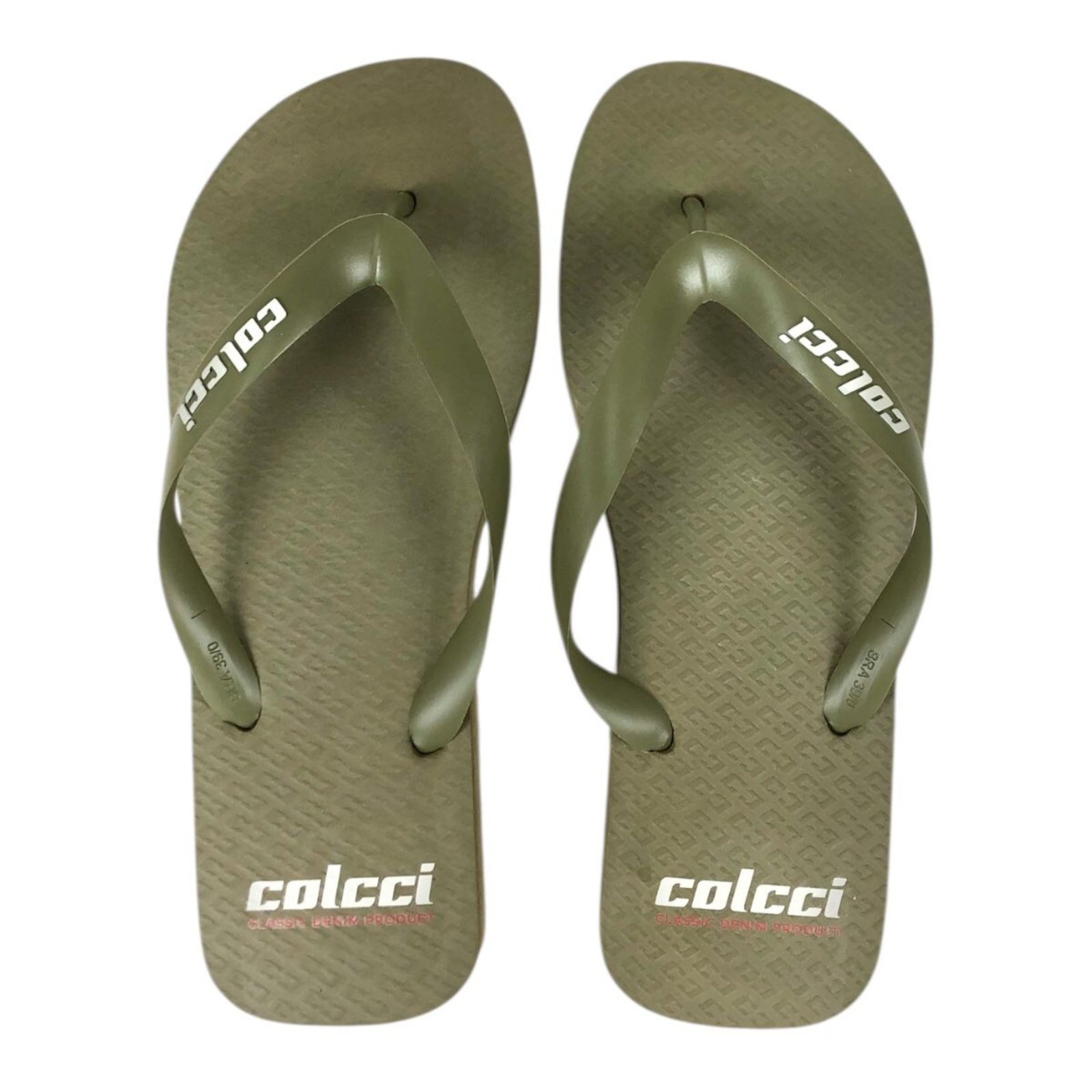 Chinelo Masc Classic Denim Colcci Verde Cilantro