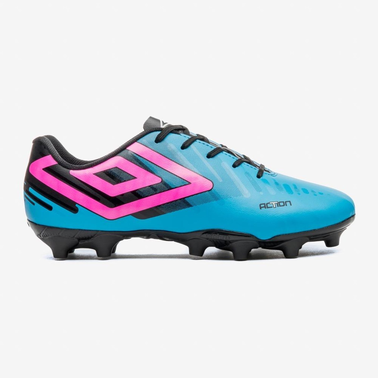 Chuteira Campo Umbro Action Incolor