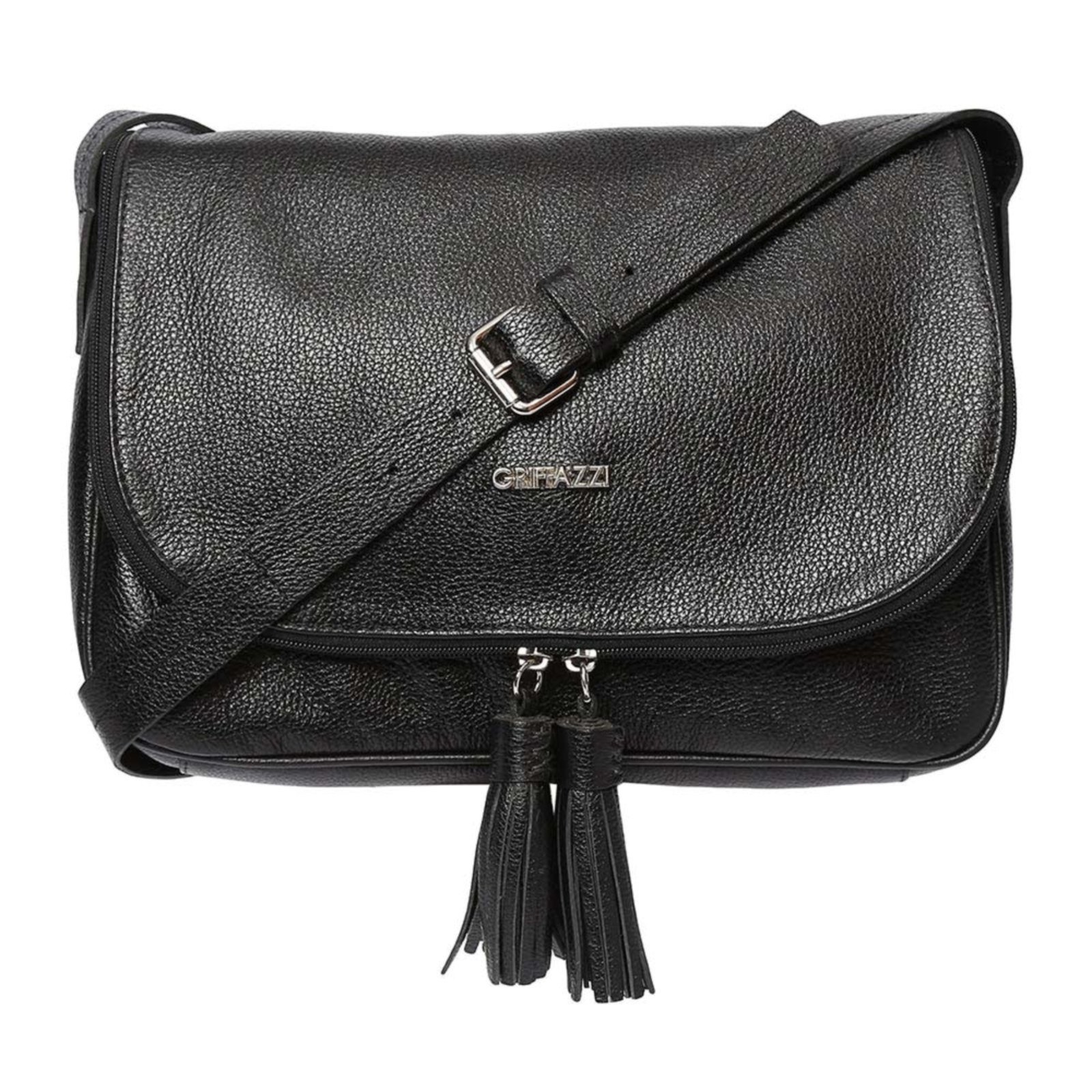 Bolsa Couro Griffazzi Preta