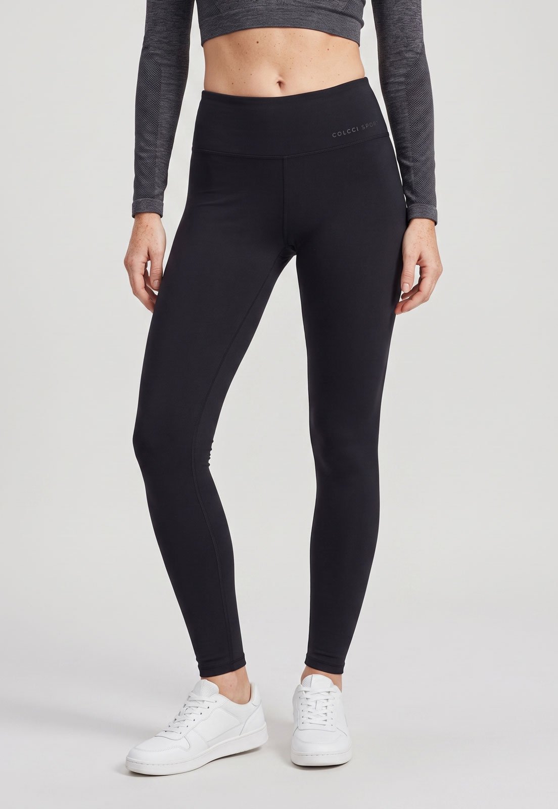 Calça Legging Feminina Colcci Sport Ajustada Preta
